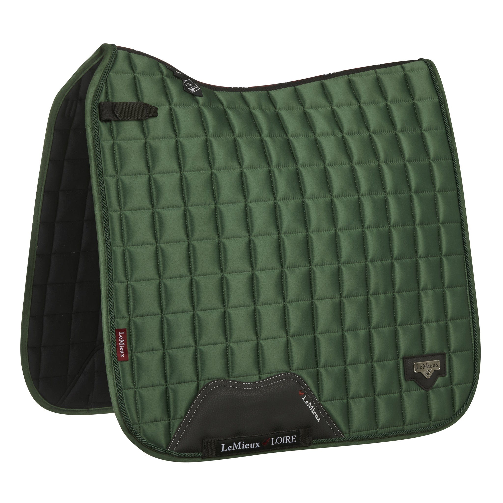 Lemieux Loire Classic Dressage Saddle Pad - Full · Hunter Green