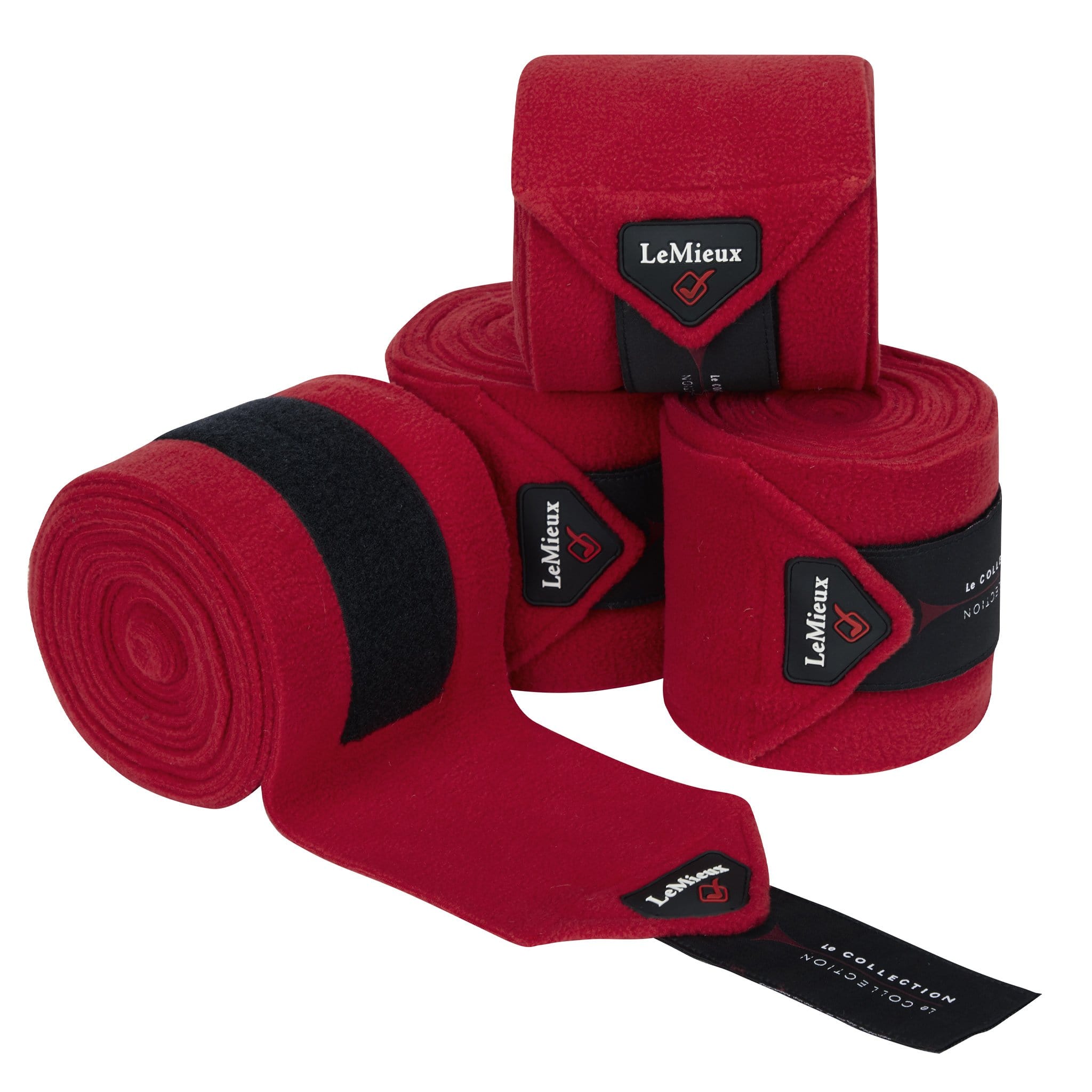 Lemieux Luxury Polo Bandages - Chilli · Full