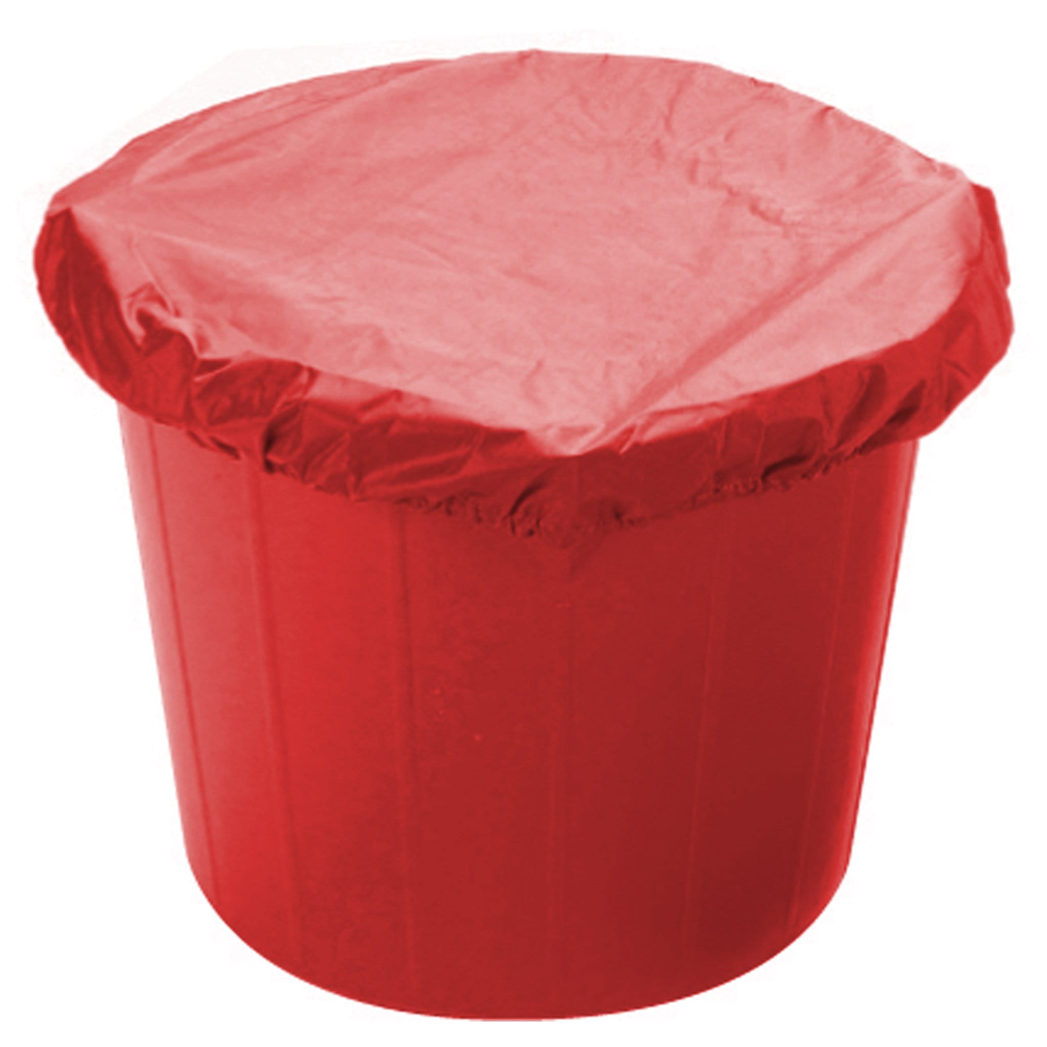 Lincoln Feed Bucket Cover - Red