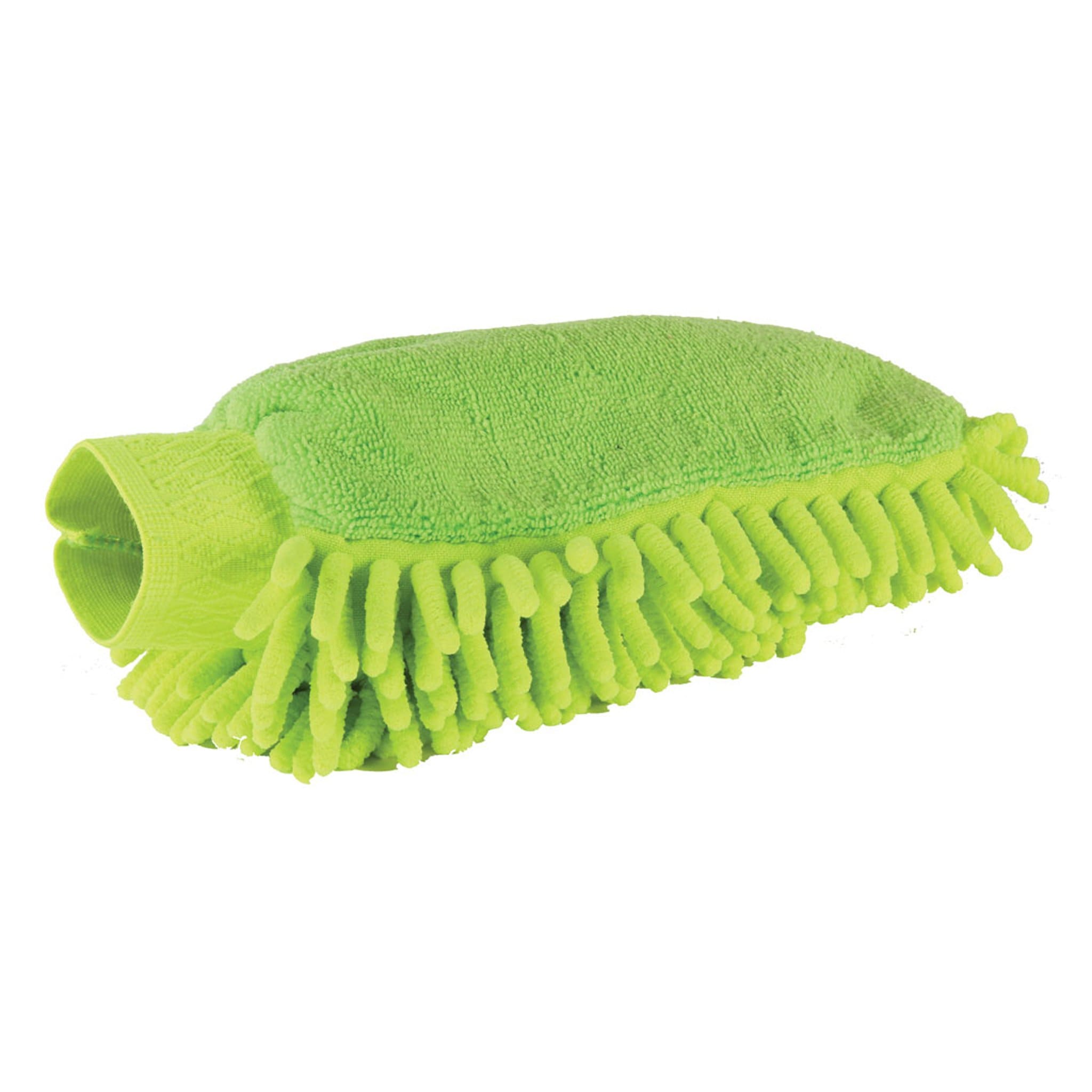 Lincoln Microfibre Grooming Mitt - Green