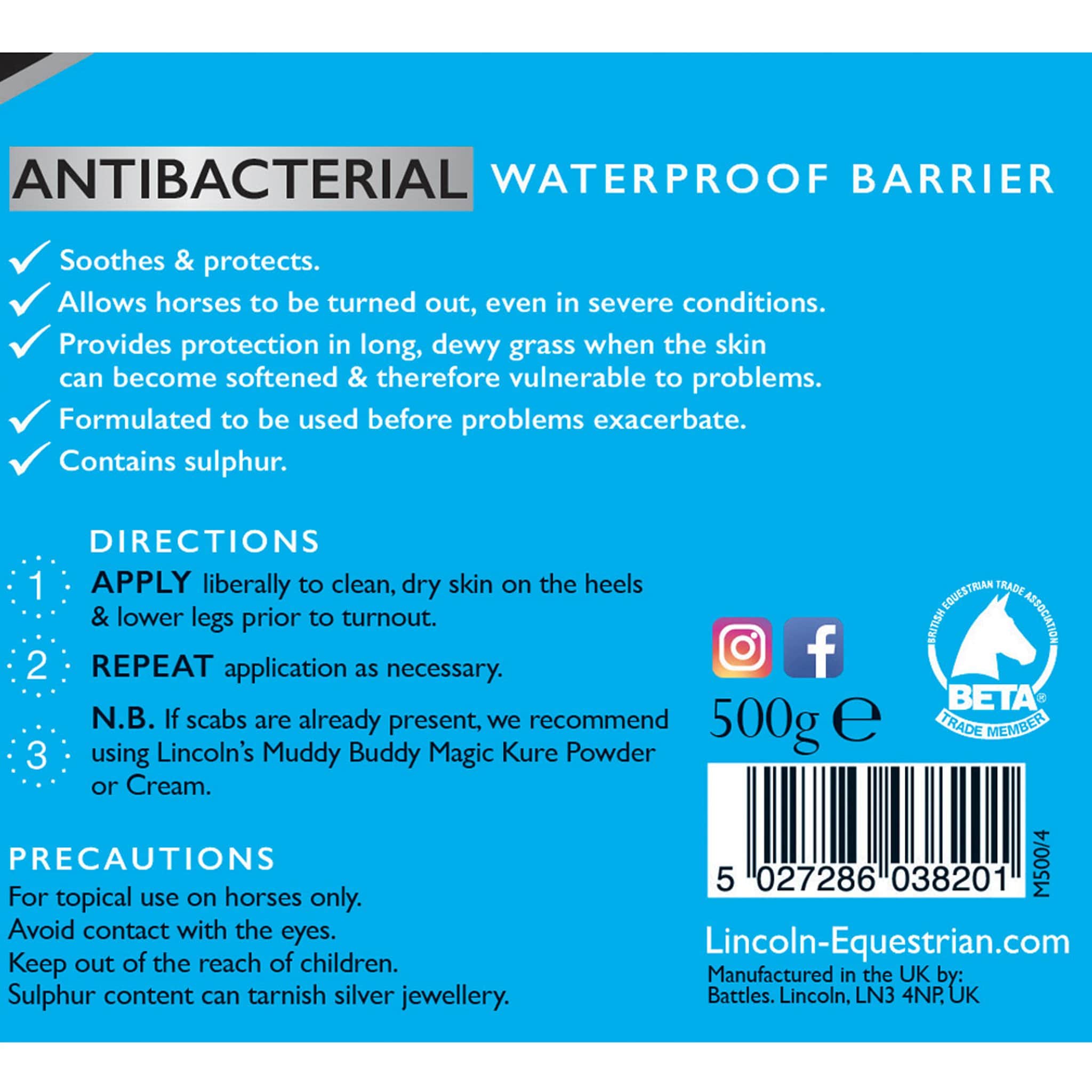 Lincoln Muddy Buddy Ointment