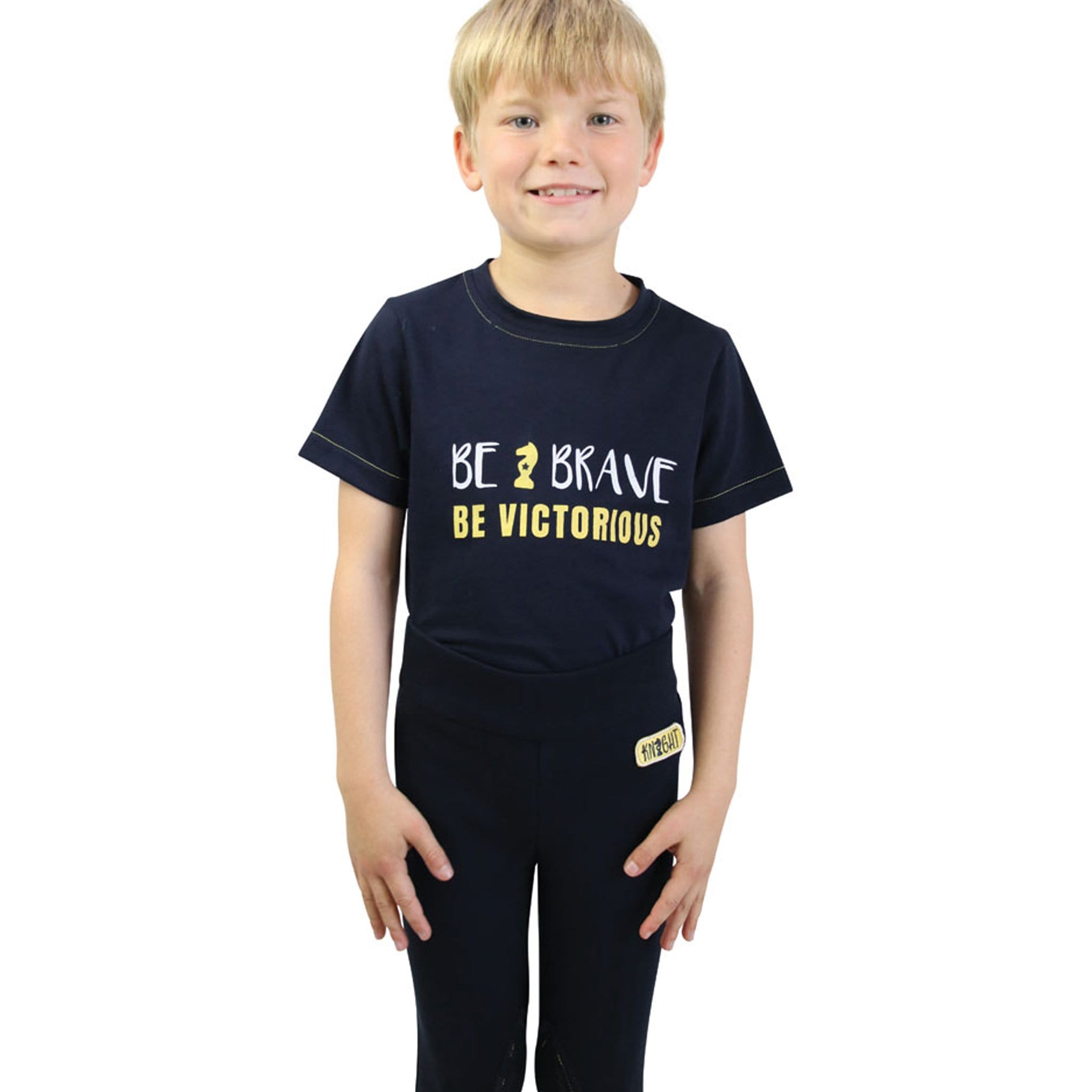 Little Knight Be Brave Children's T-Shirt Size 3-4 Years