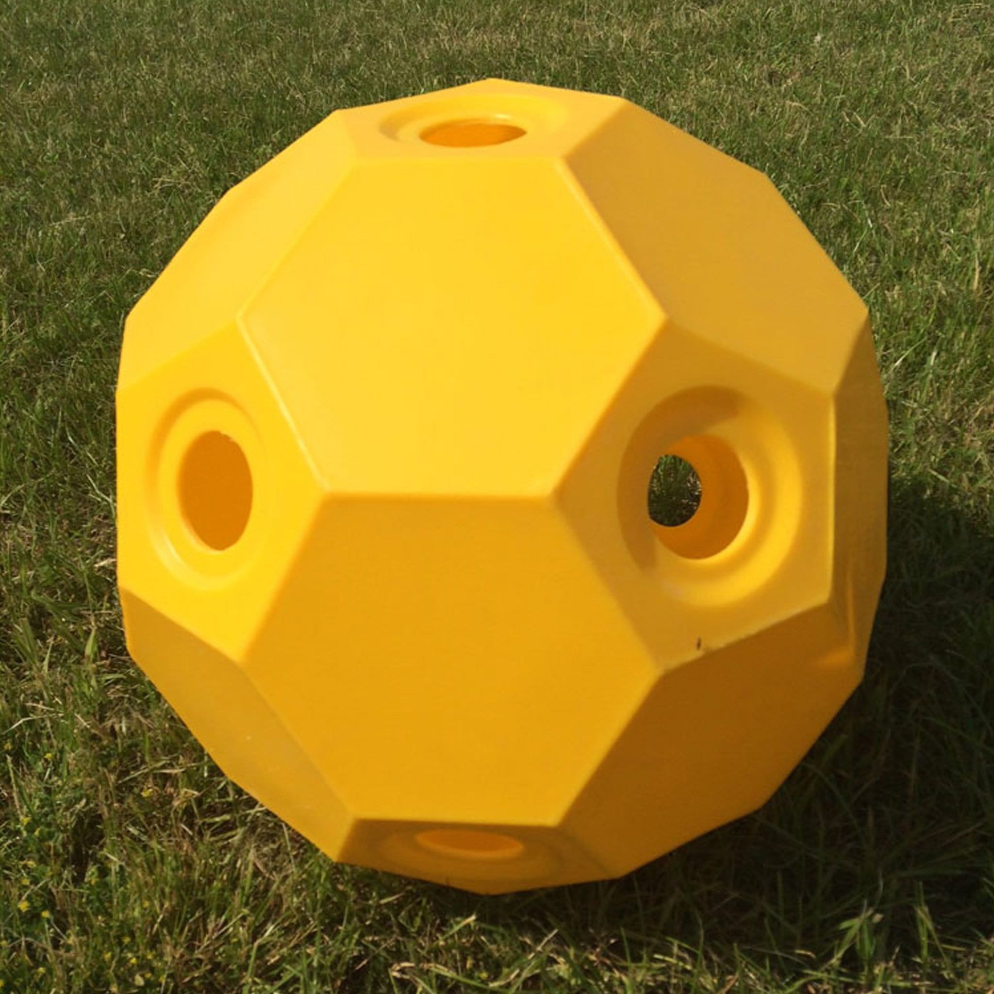 Parallax Small Holed Hay Play - Yellow