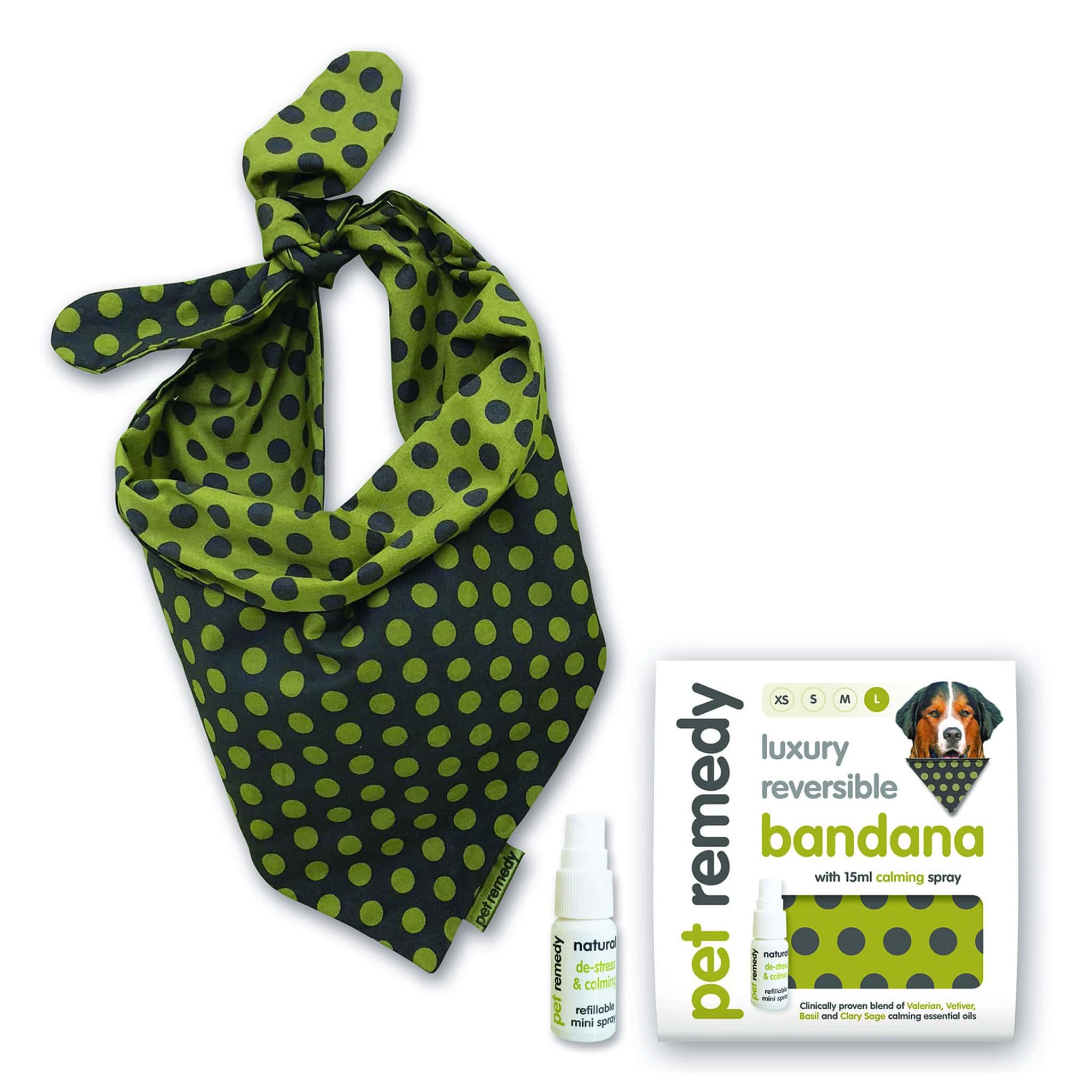 Pet Remedy Bandana Calming Kit - Large