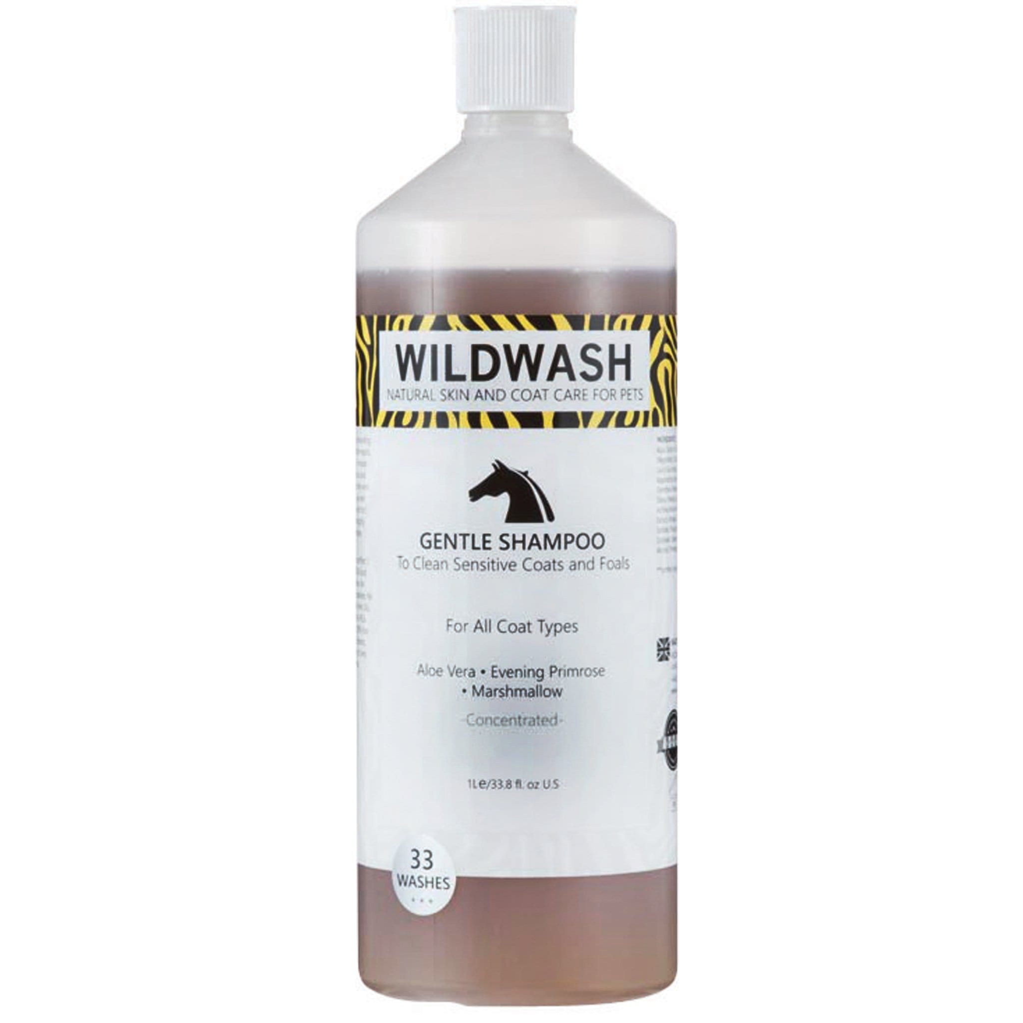 Pet Revolution Wildwash Gentle Horse Shampoo - 1L