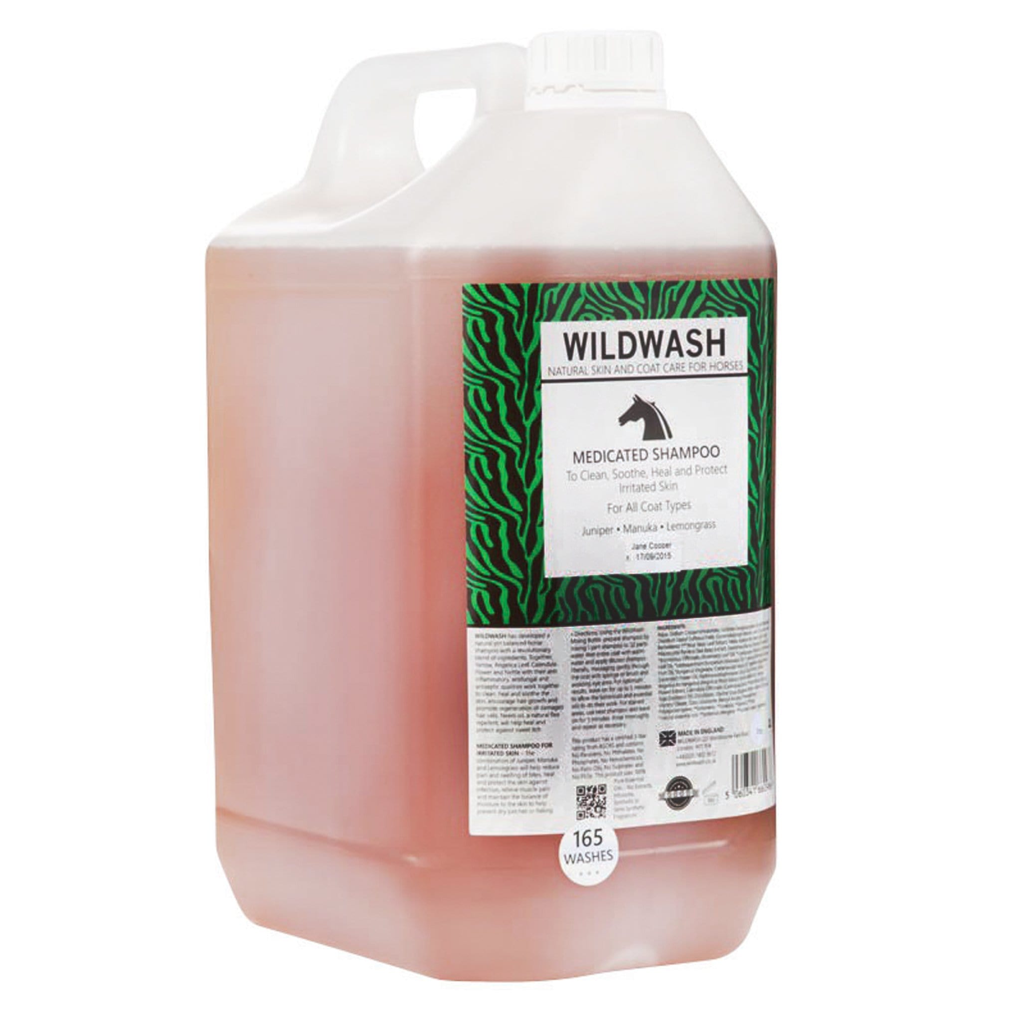 Pet Revolution Wildwash Medicated Horse Shampoo - 5L