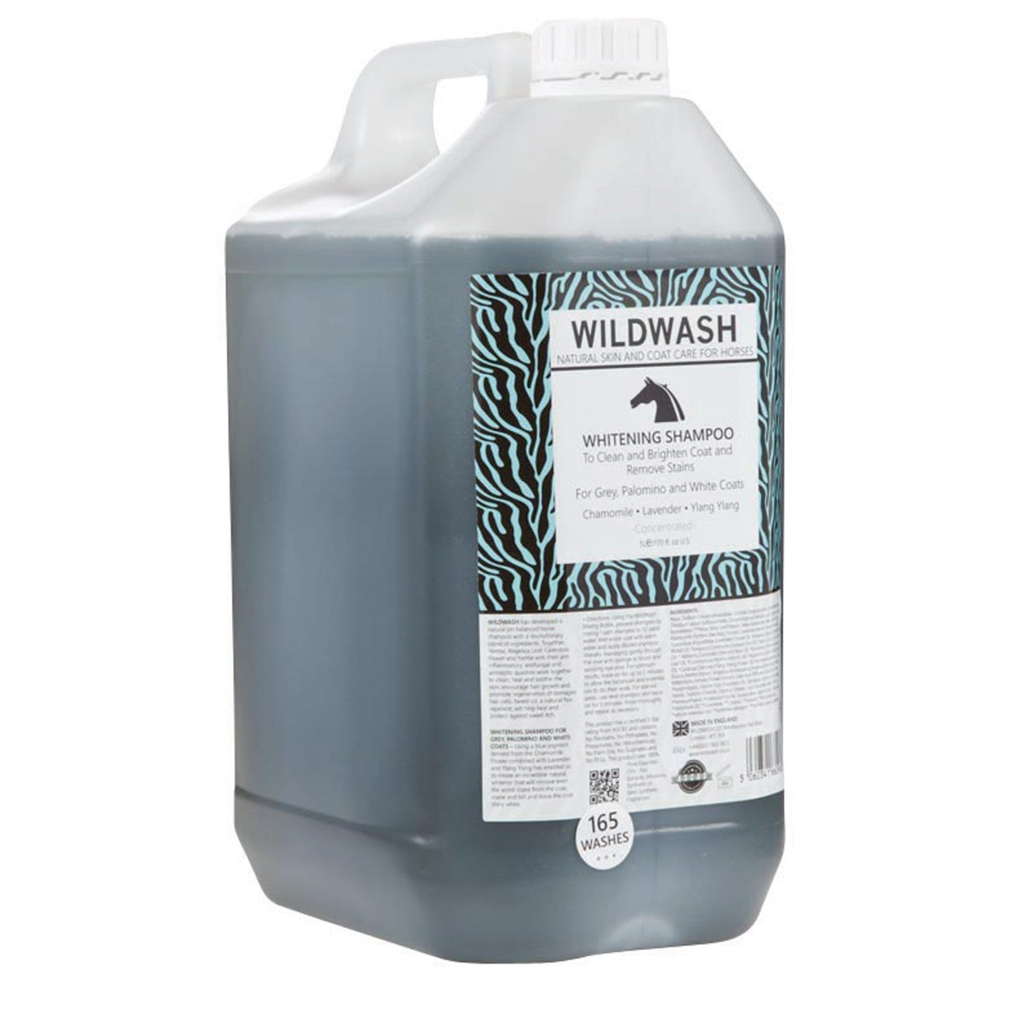 Pet Revolution Wildwash Whitening Horse Shampoo - 5L