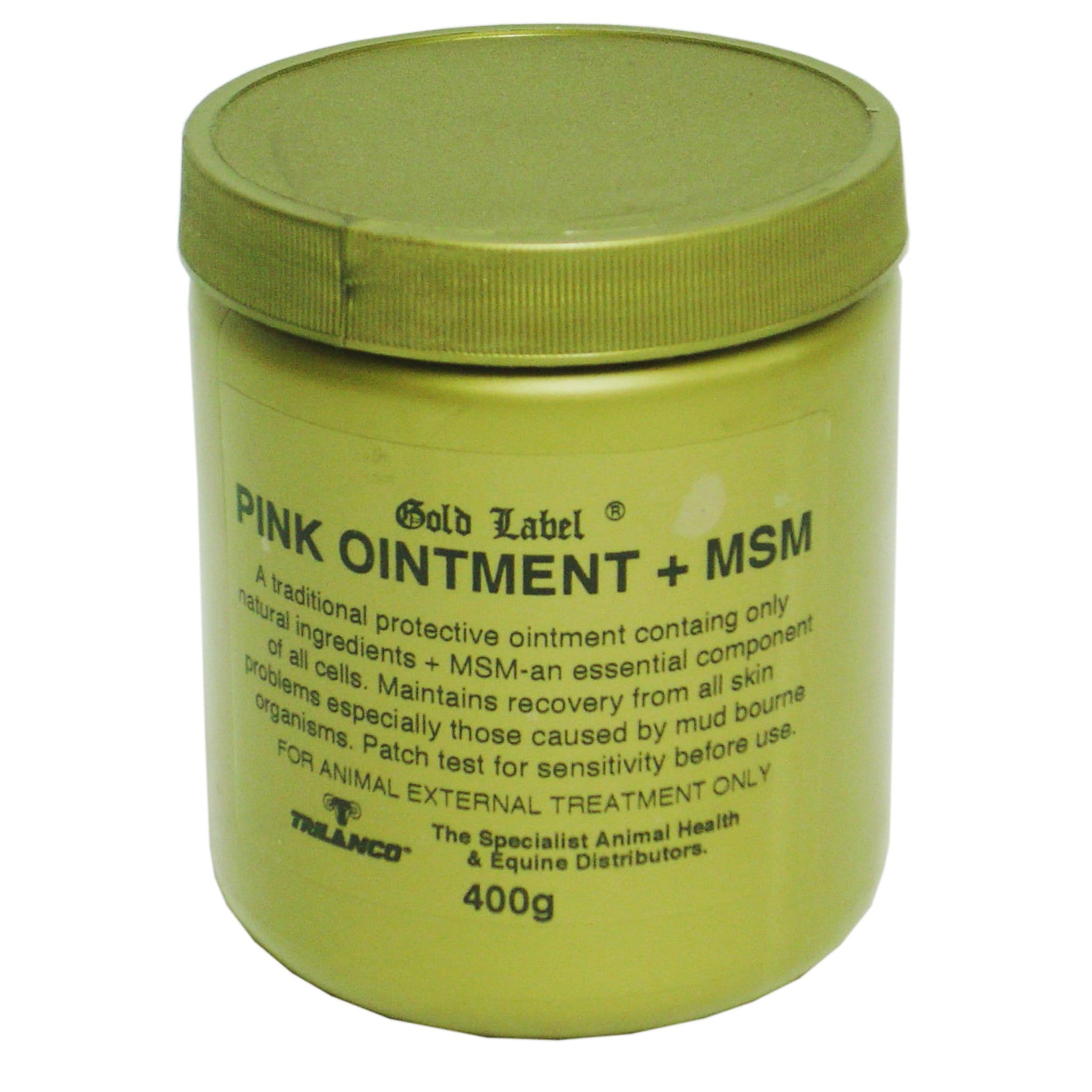 Gold Label Pink Ointment Plus Msm - 400gm