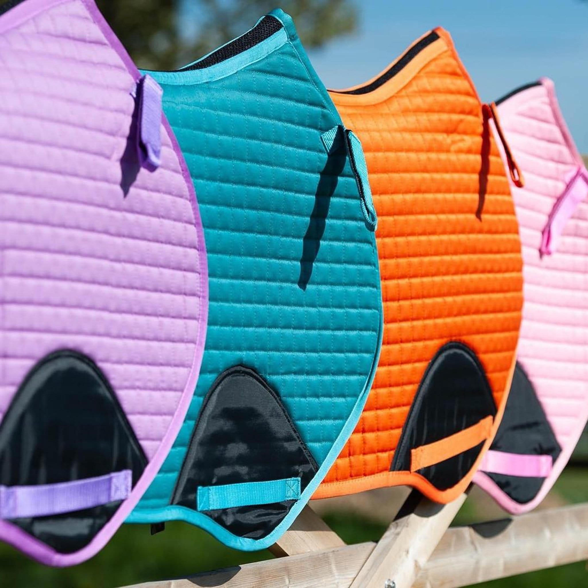 Gallop Prestige Close Contact/GP Quilted Saddle Pad - Full · Lavender