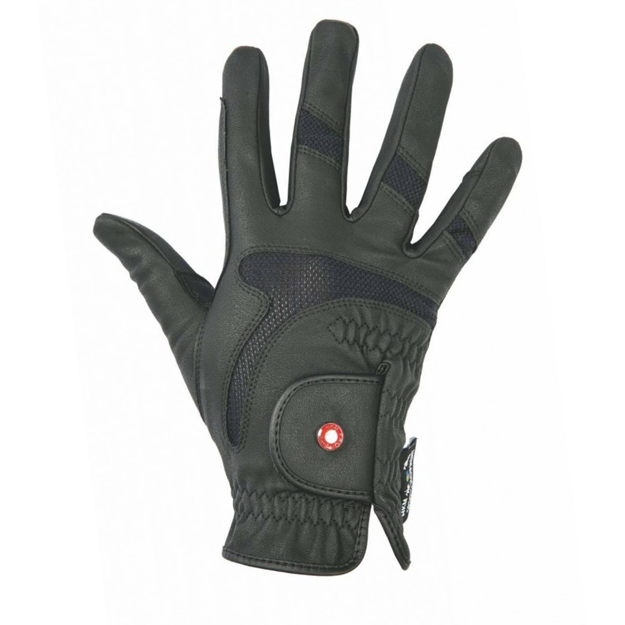 HKM Professional Air Mesh Riding Gloves Black 6885