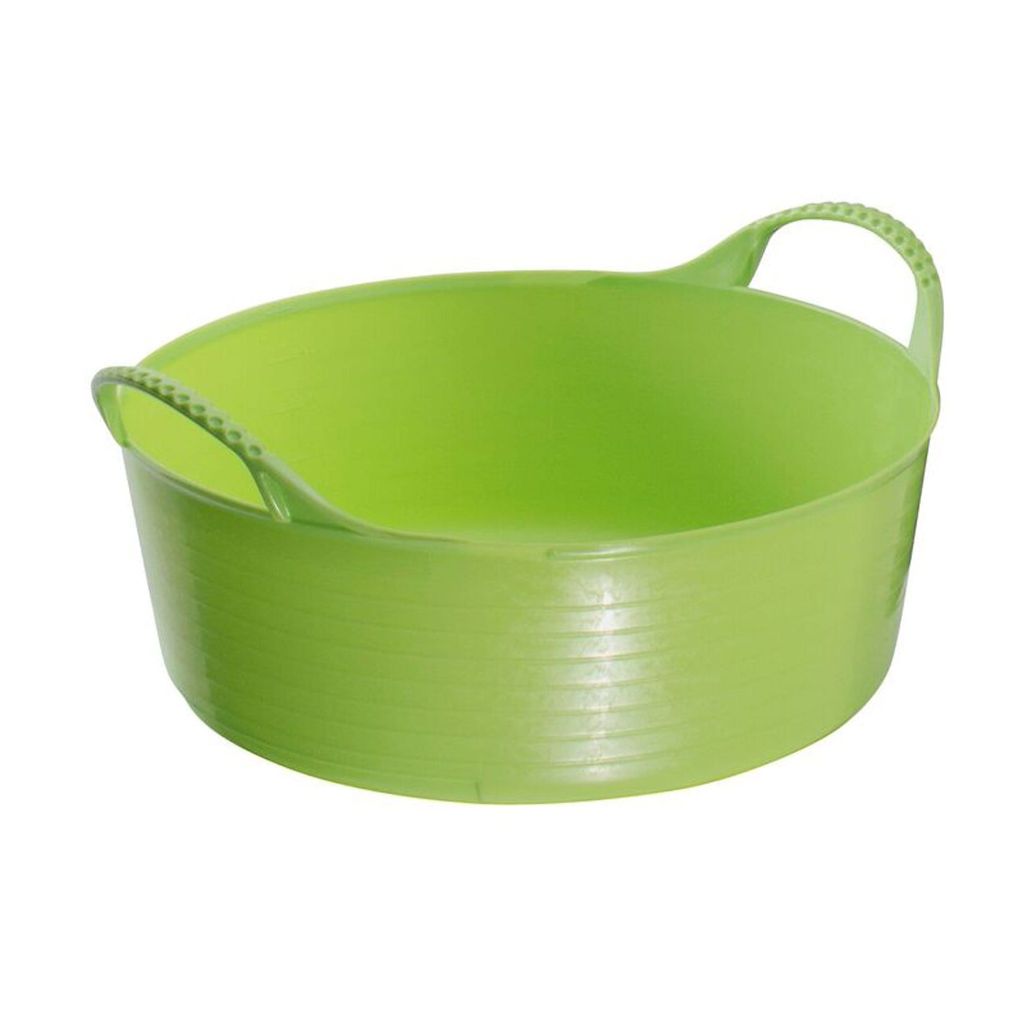 Red Gorilla Tubtrug Mini Flexible Shallow Bowl - Pistachio