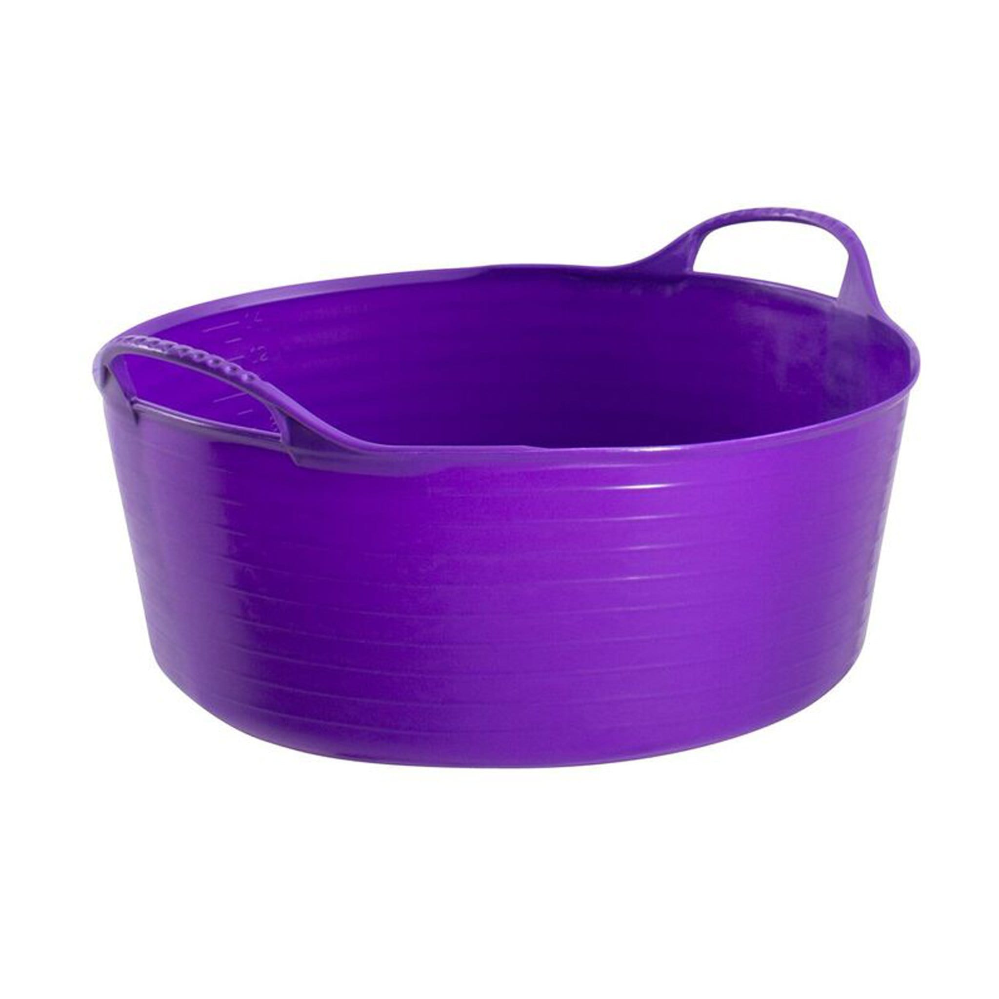 Red Gorilla Tubtrug Small Flexible Shallow Bowl - Purple