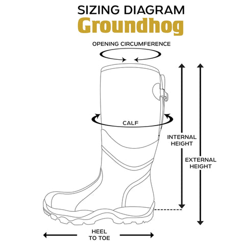 Groundhog wellies best sale