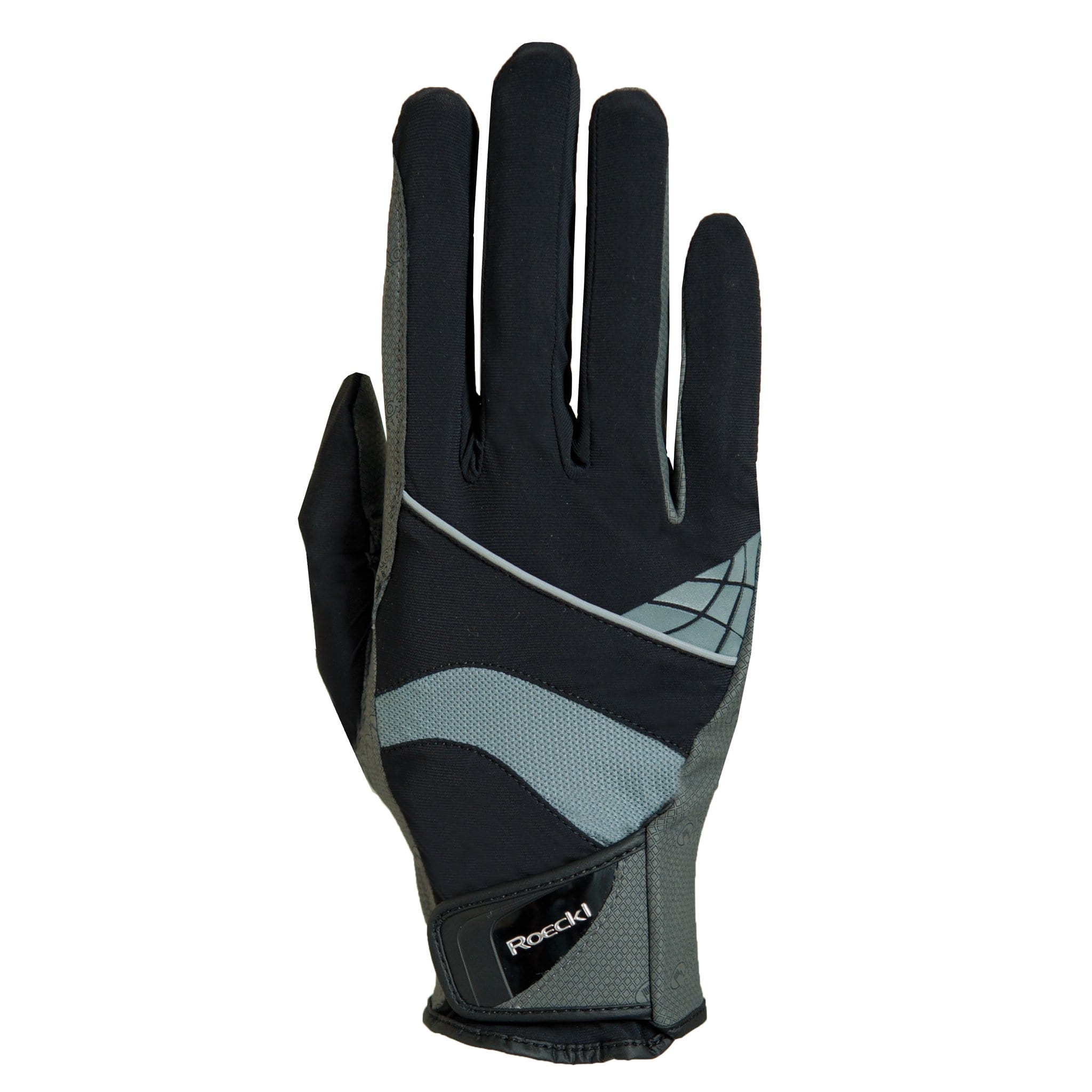 Roeckl Montreal Gloves Black and Grey 3301-273-008