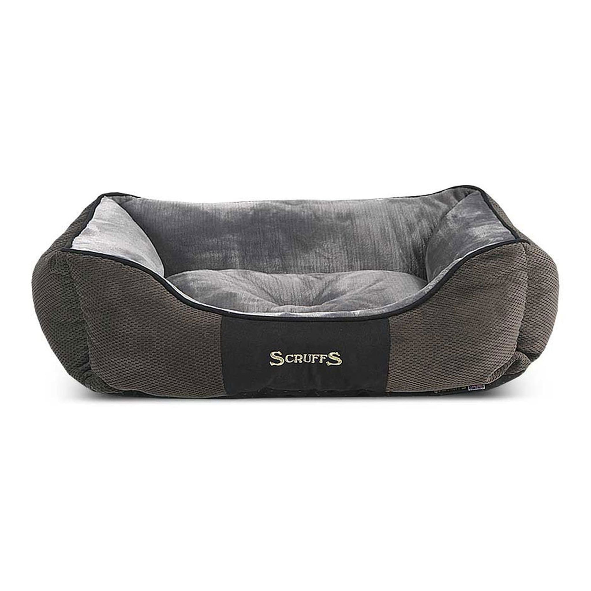 Scruffs Chester Box Dog Bed - X-Large (90cm X 70cm) · Graphite