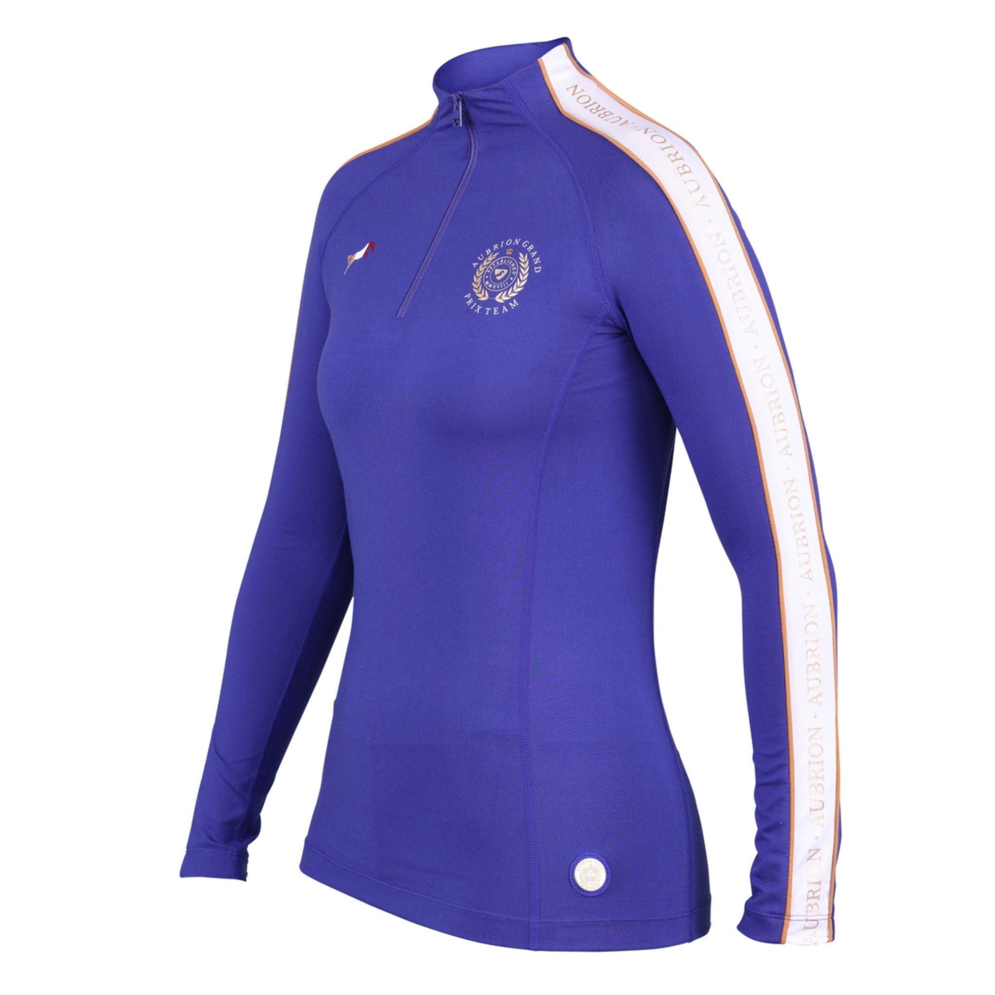 Aubrion Team Winter Base Layer - UK 8 · Blue