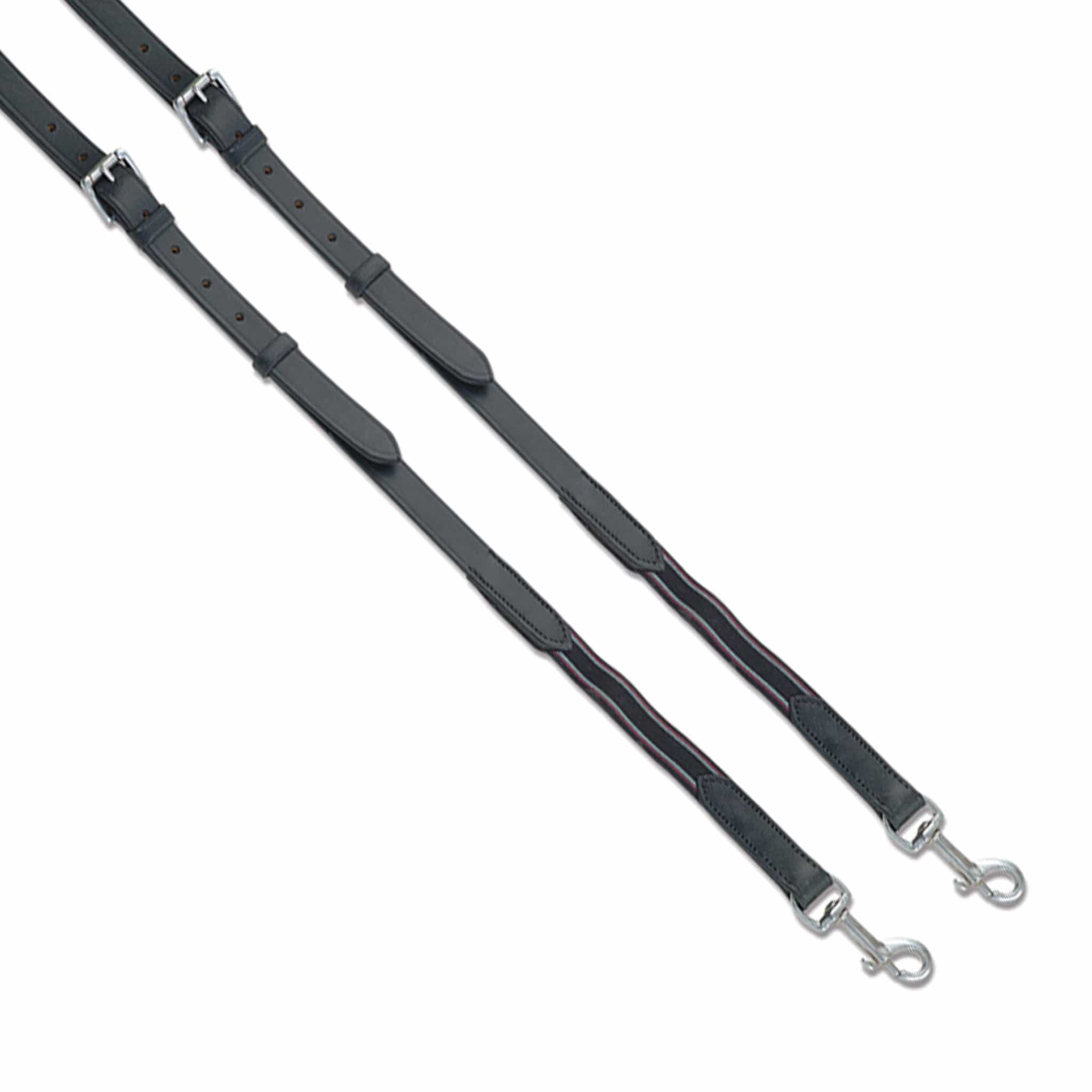 Shires Aviemore Leather and Elastic Side Reins 5006