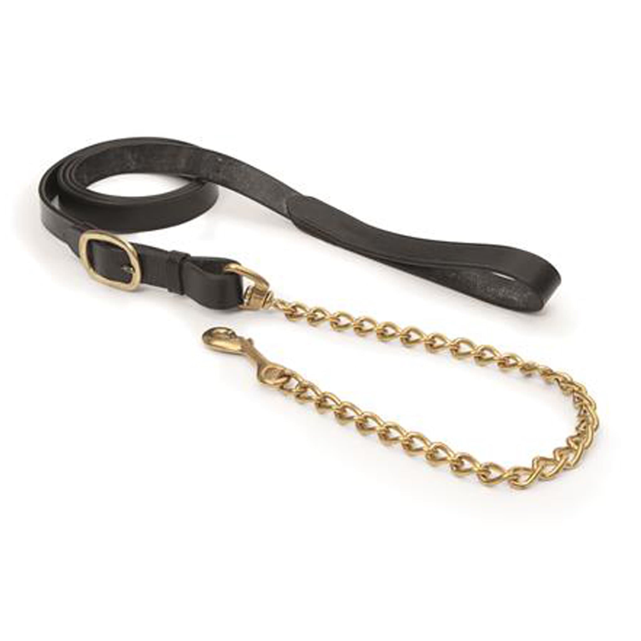 Shires Blenheim Leather Lead Rein with Chain 407A