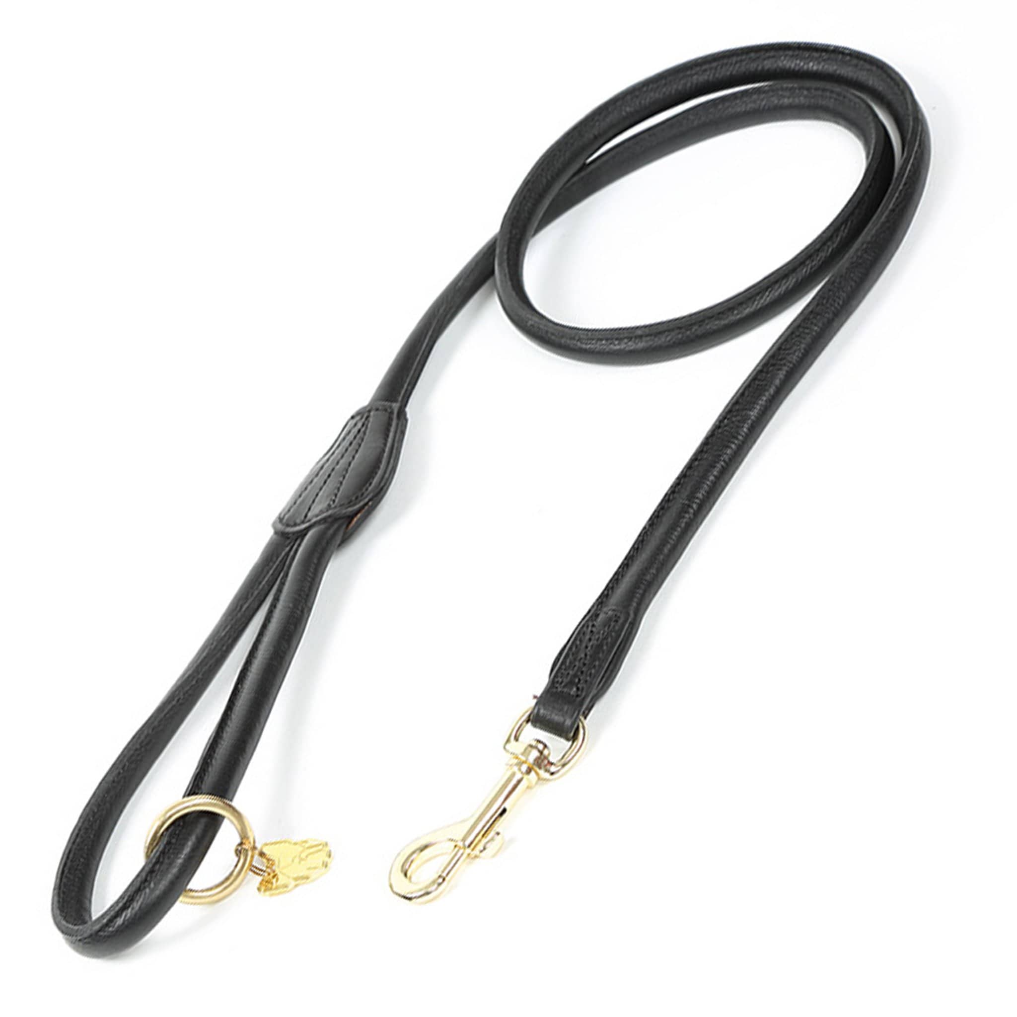 Shires Digby and Fox Rolled Leather Dog Lead