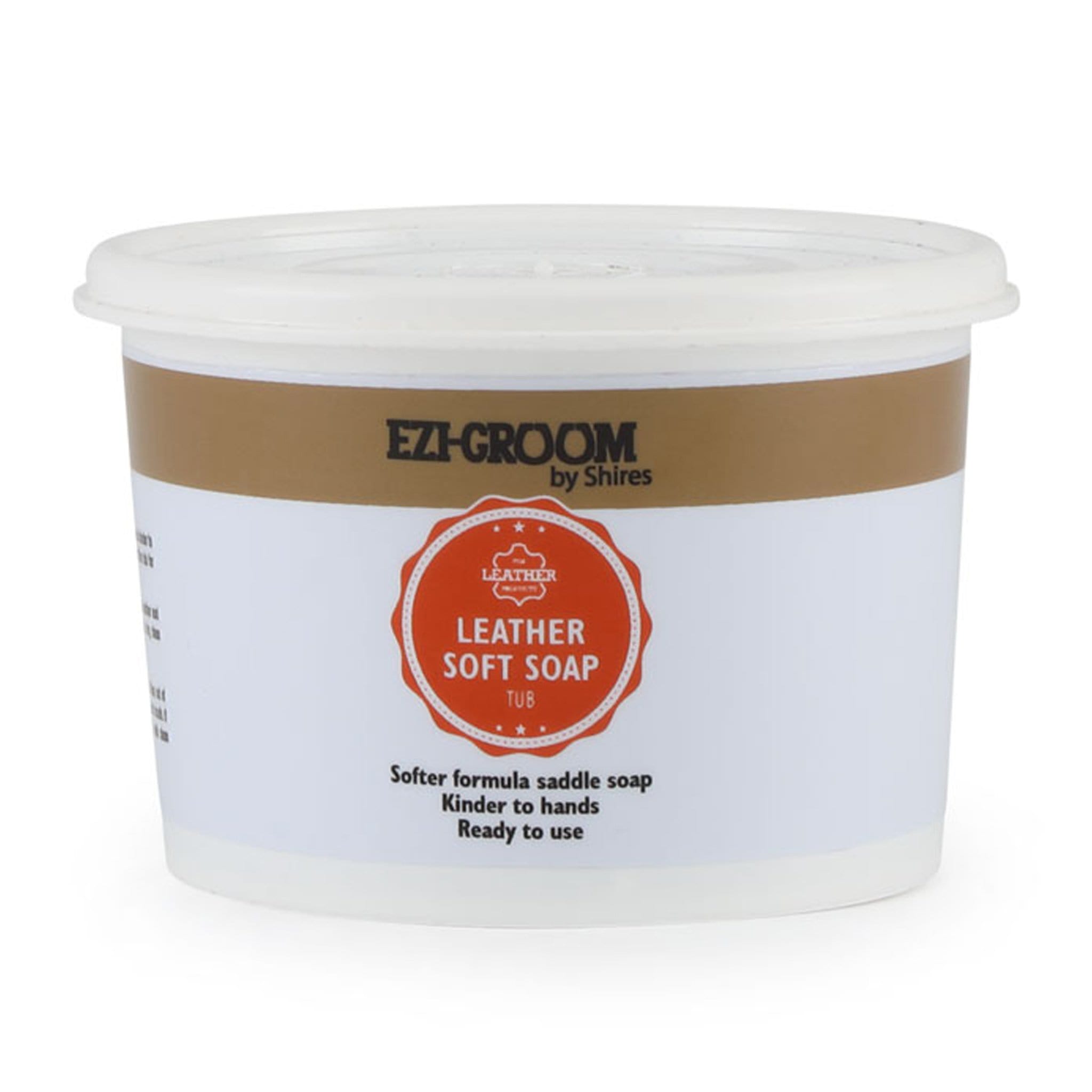Shires EZI-GROOM Leather Soft Soap Tub 7416 450g