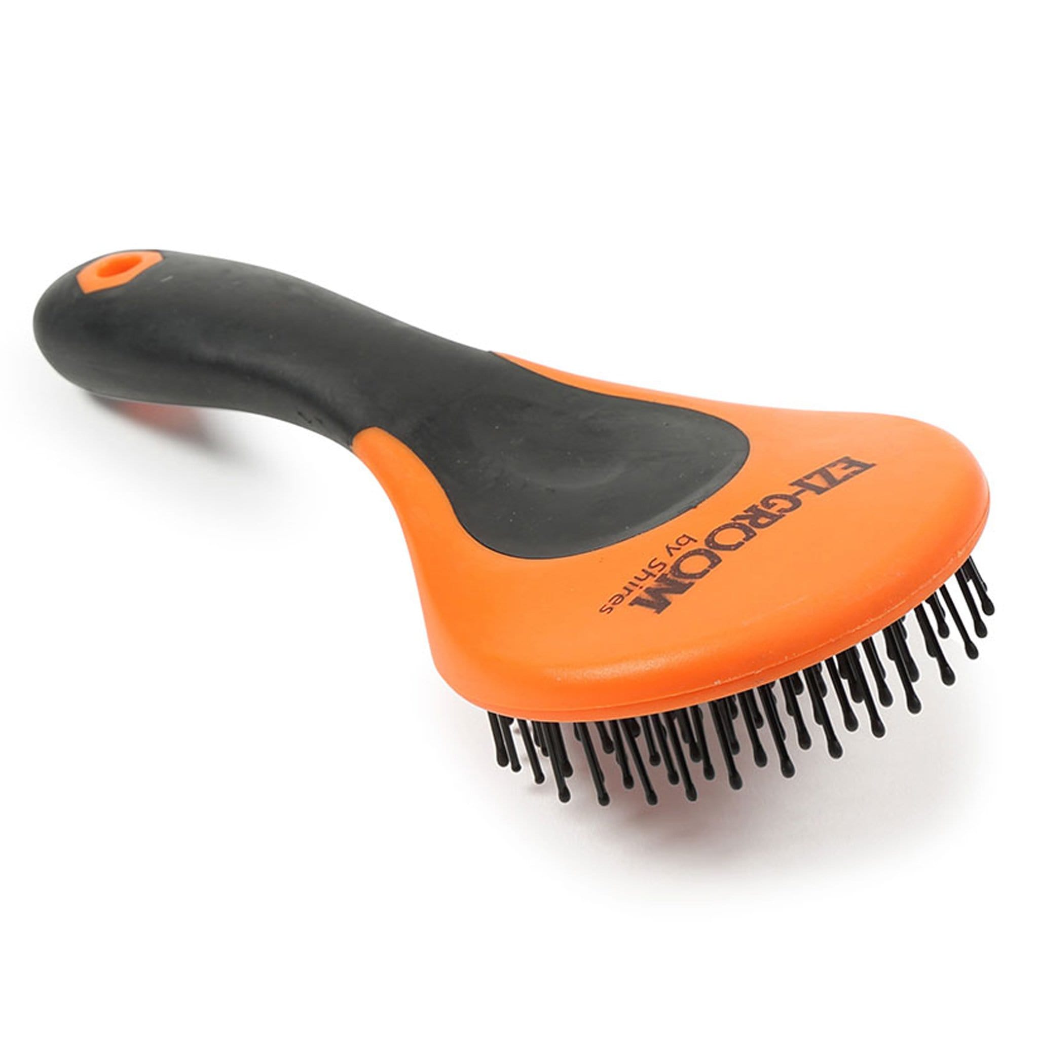 Shires Ezi-Groom Mane and Tail Brush - Orange