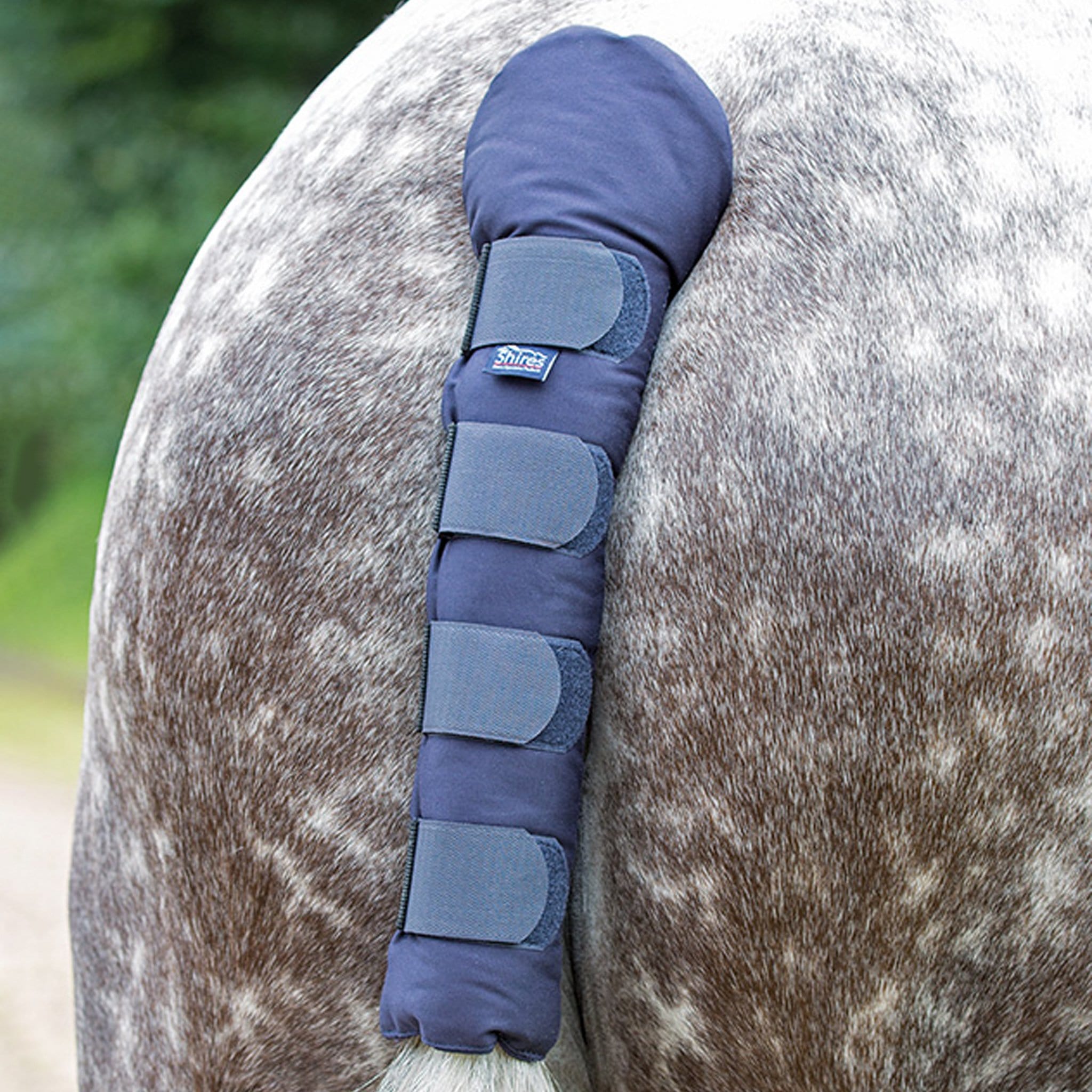 Shires Padded Tail Guard - Navy