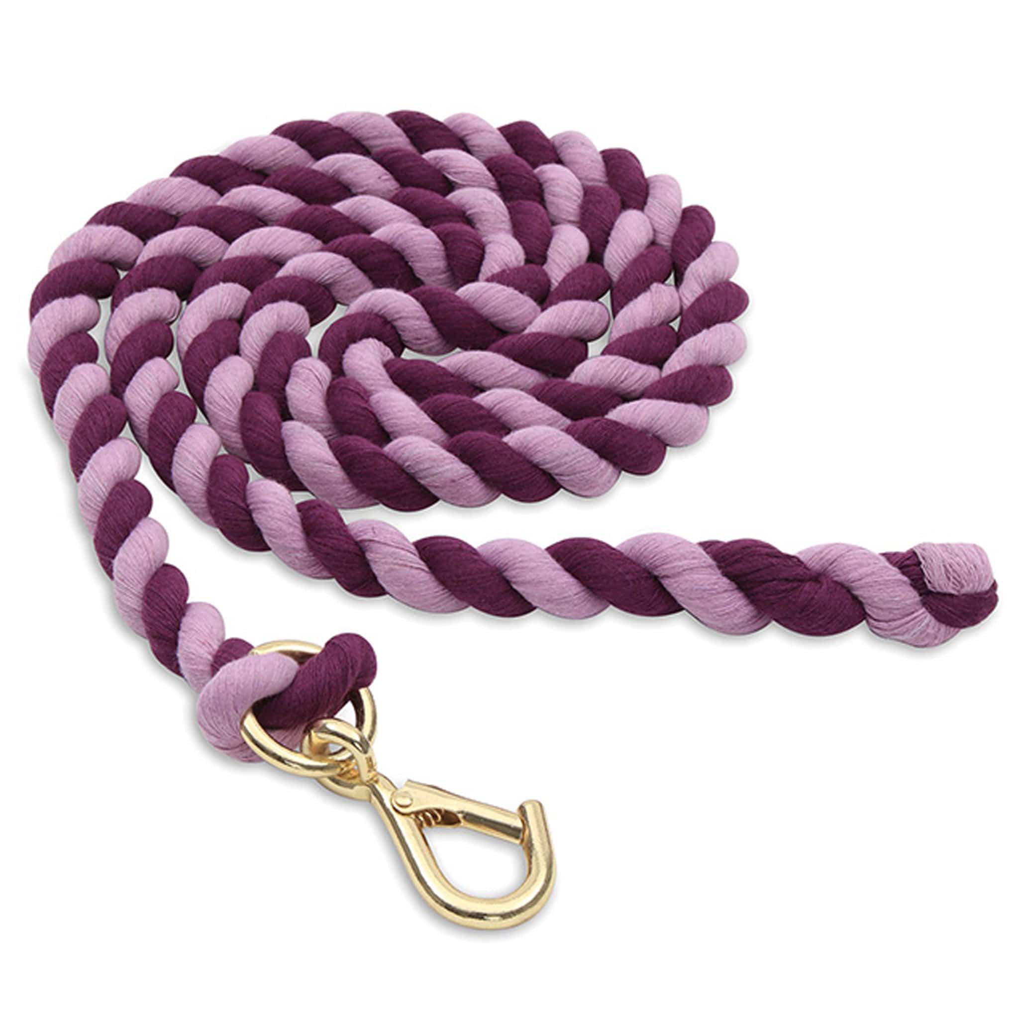 Shires Two Tone Lead Rope - Purple/Lilac