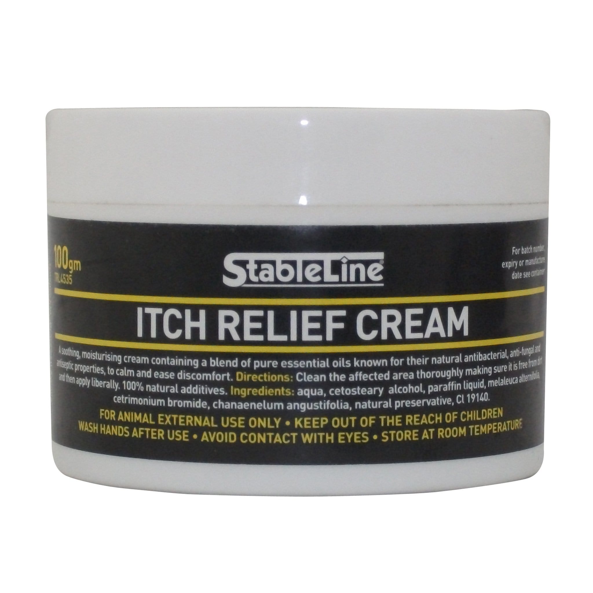 StableLine Itch Relief Cream 100g TRL4535