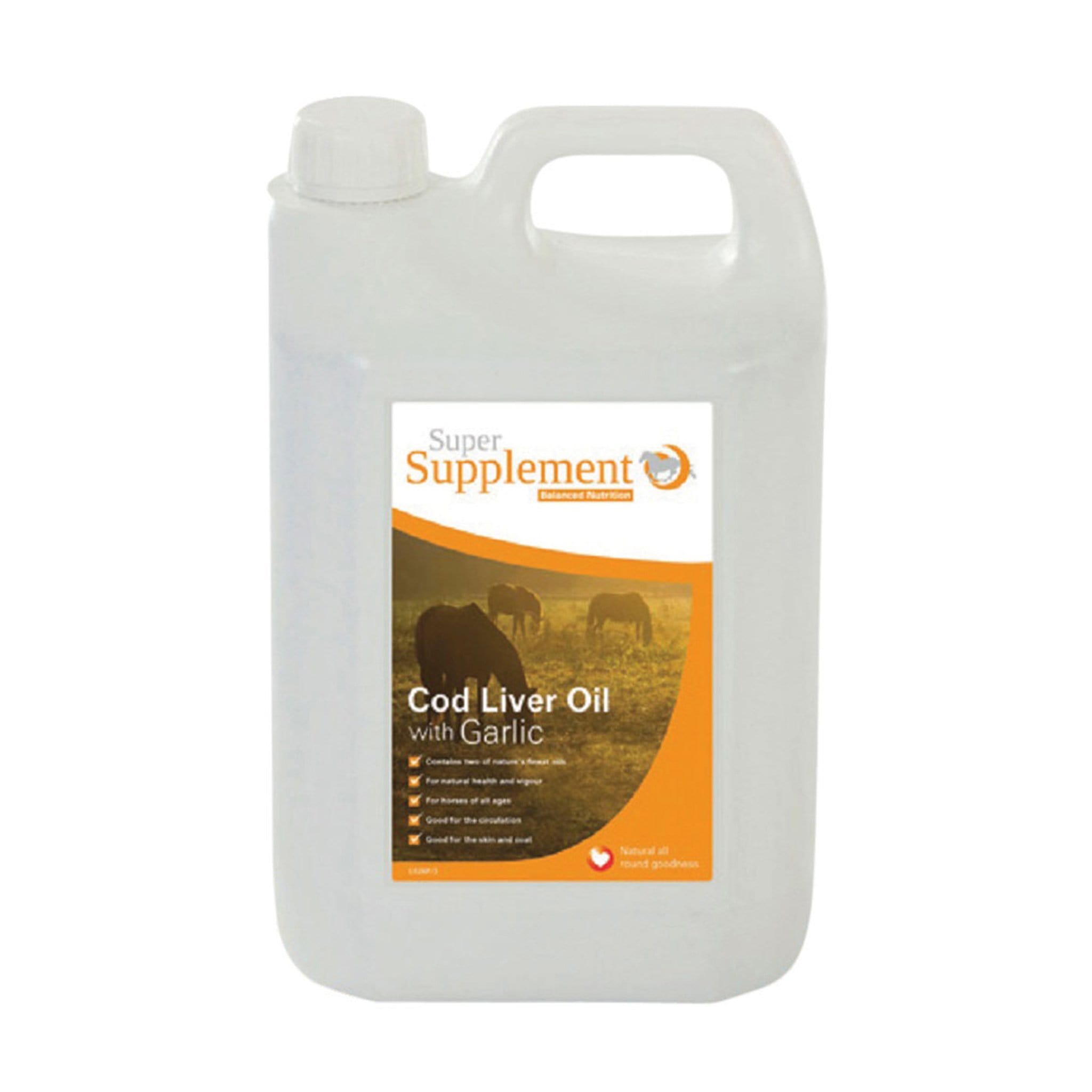 Super Supplement Cod Liver Oil and Garlic - 5L