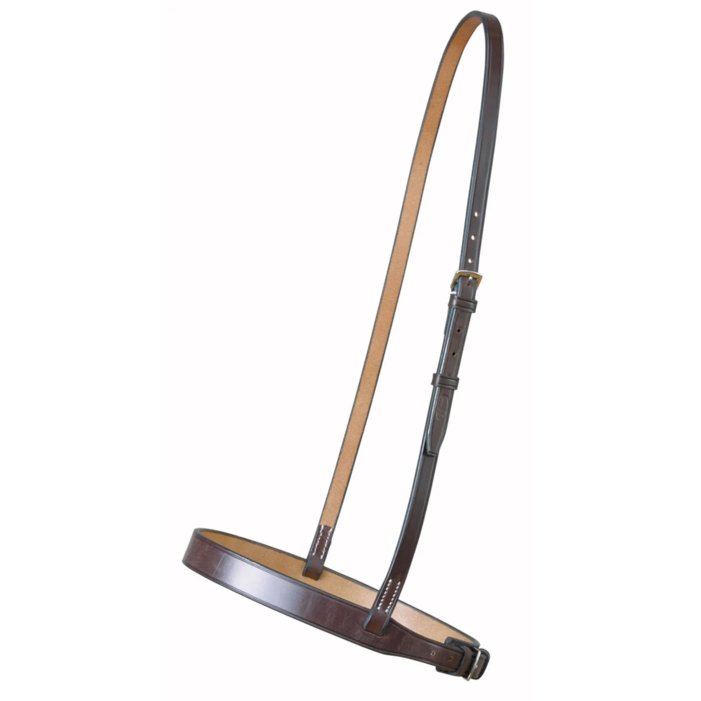 Jeffries Traditional Plain Cavesson Noseband