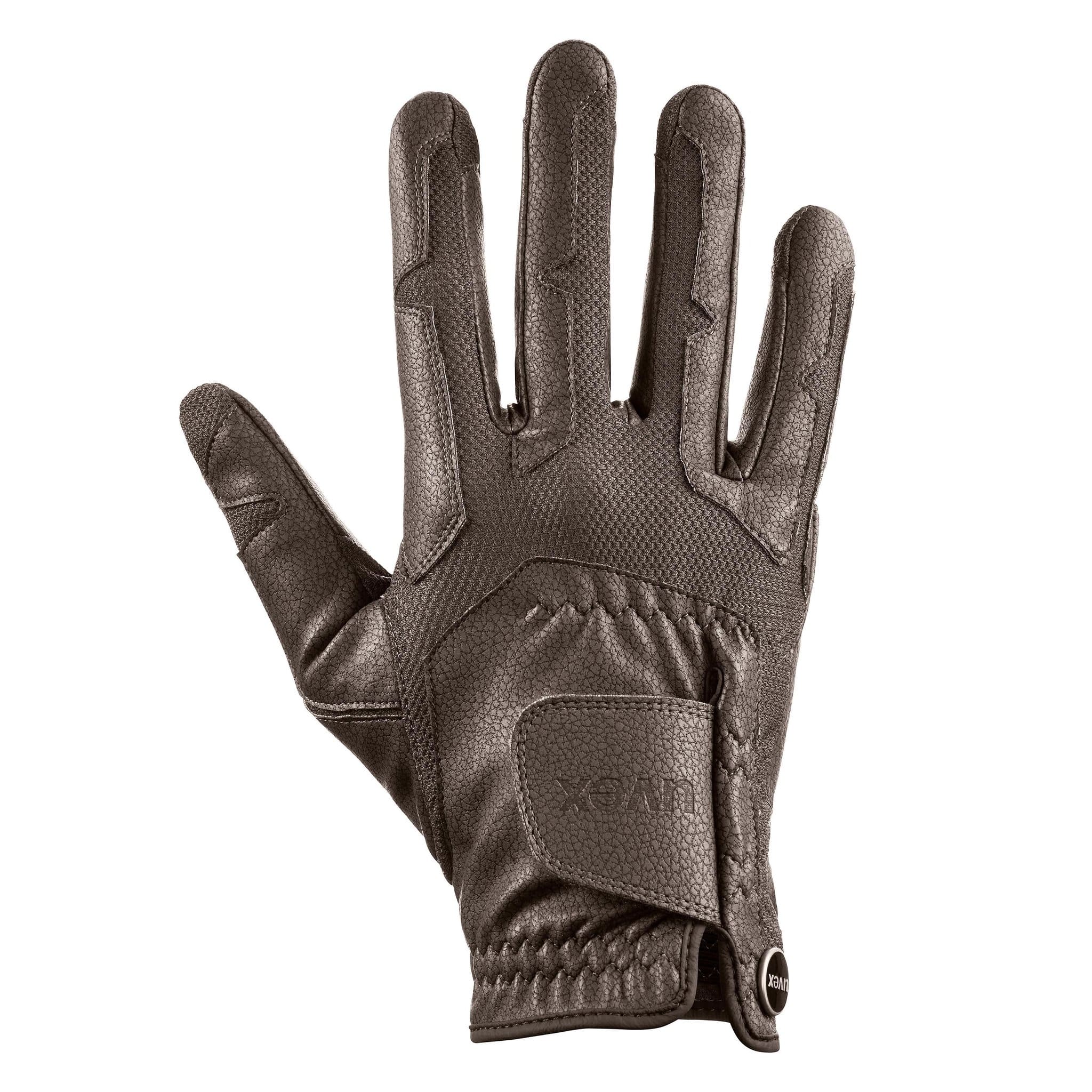 Uvex Ventraxion Multisize Riding Gloves - 6 - 7 · Brown