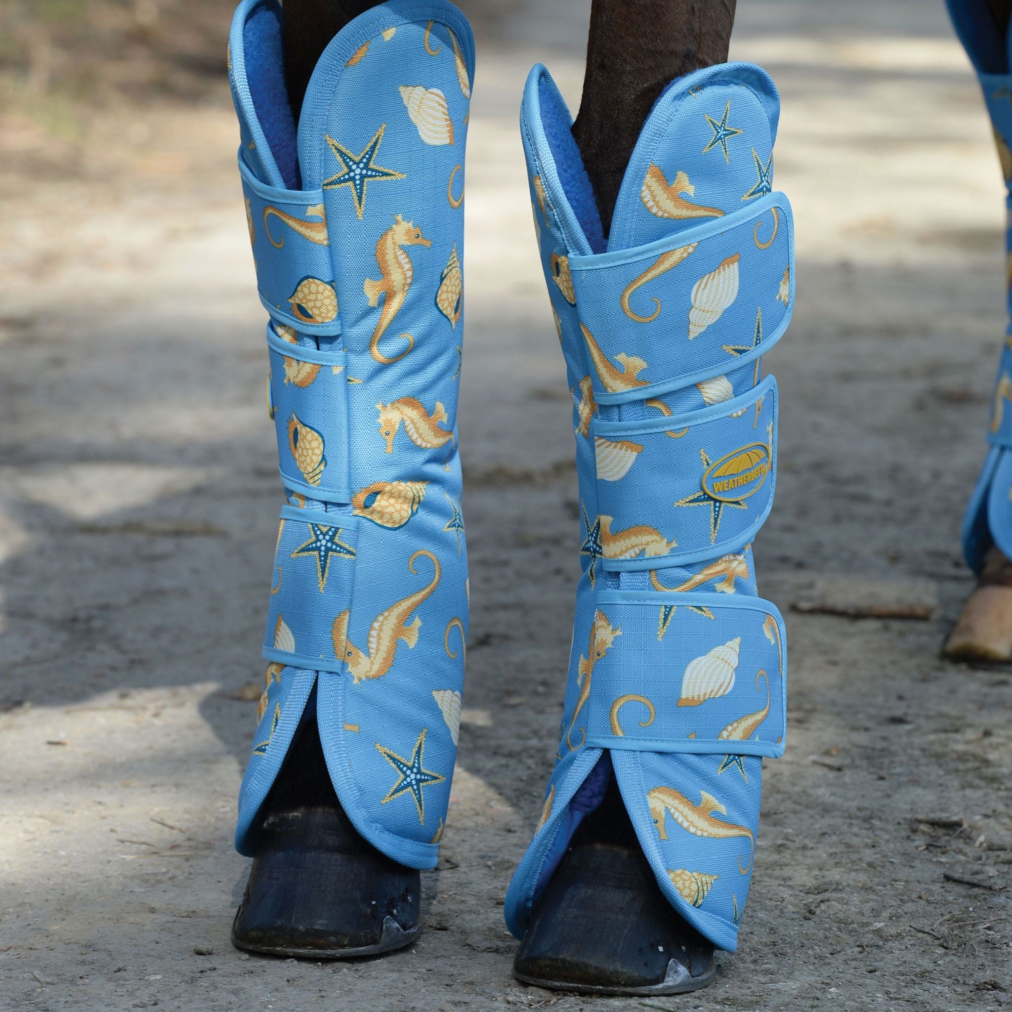 Weatherbeeta 1200D Wide Tab Long Travel Boots Seahorse Lifestyle 1005503009