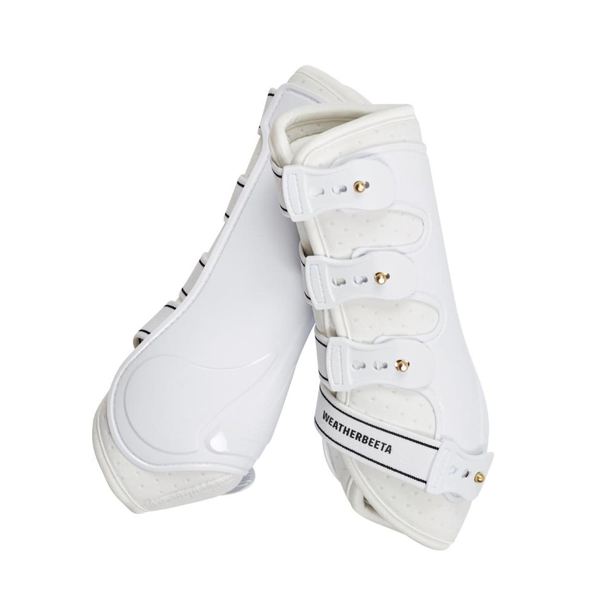 Weatherbeeta Hard Shell Dressage Boots - Cob · White