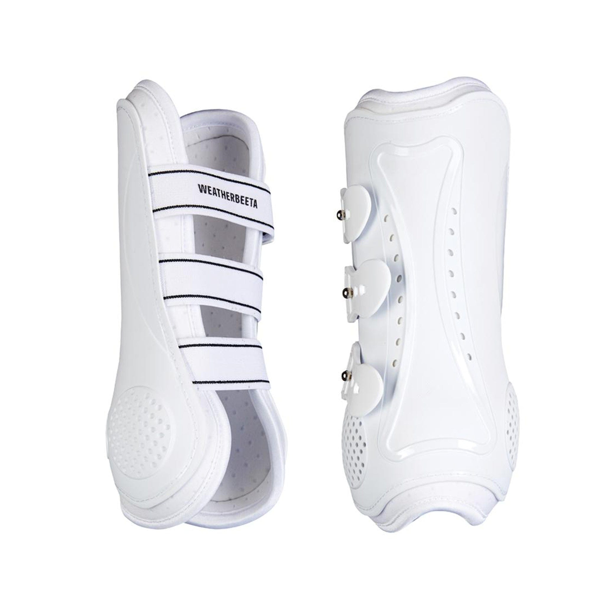 Weatherbeeta Pro Air Open Front Boots White 800720