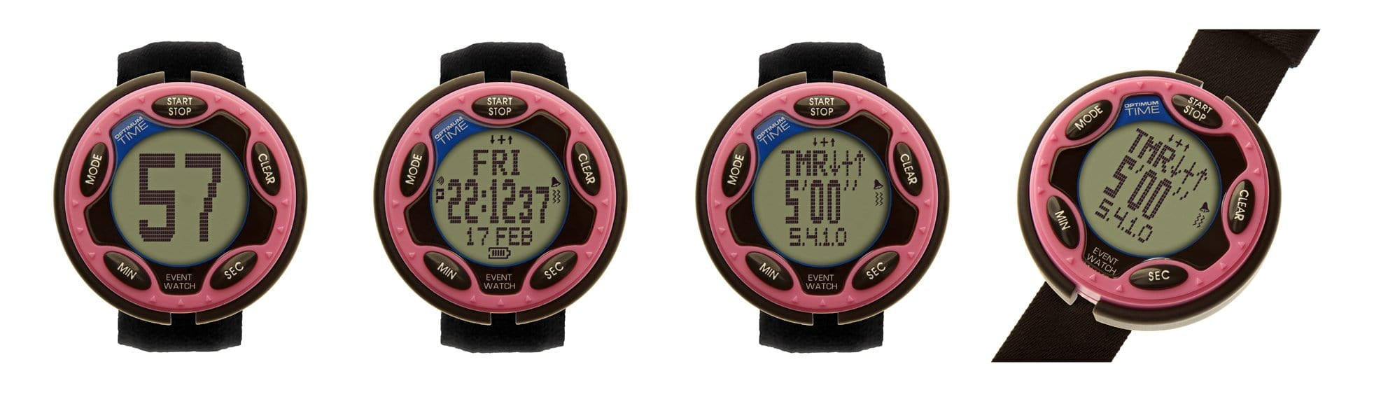 Ultimate Rechargeable Event Watch - Pink