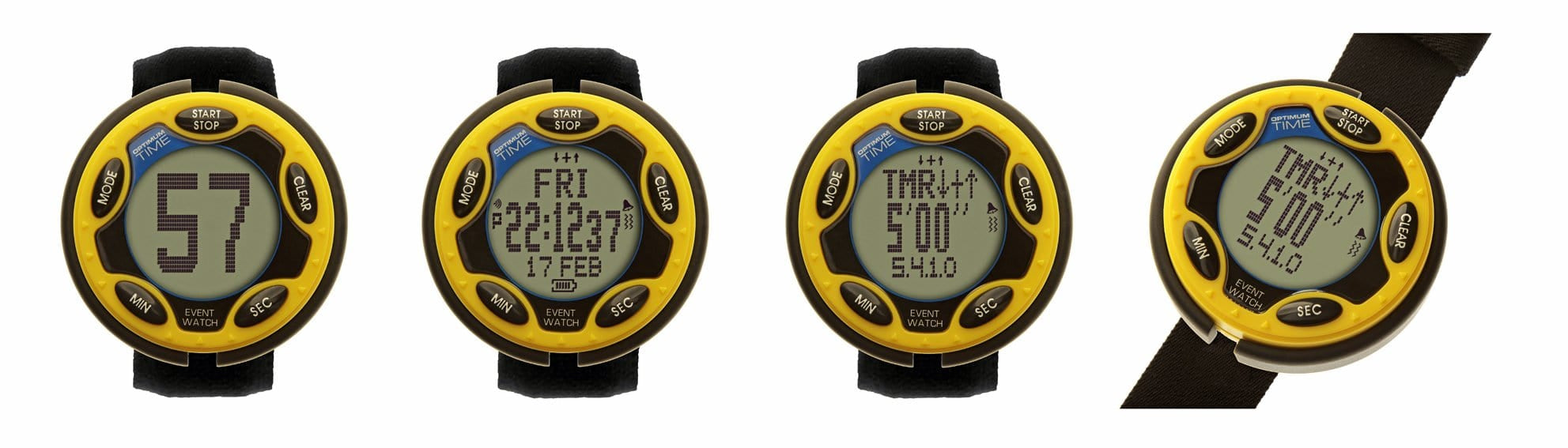 Ultimate Rechargeable Event Watch - Yellow