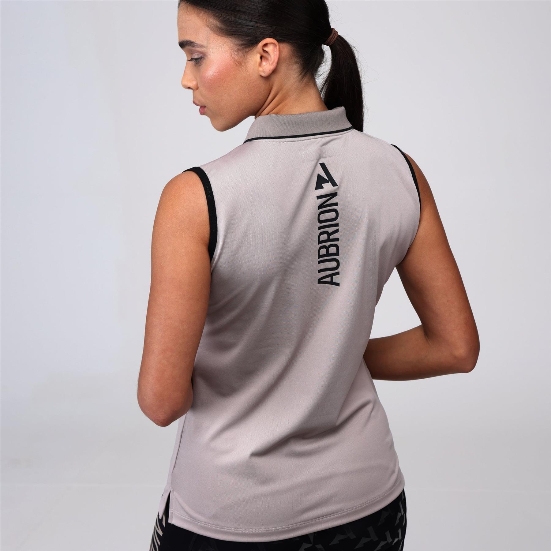 Aubrion Sleeveless Tech Polo
