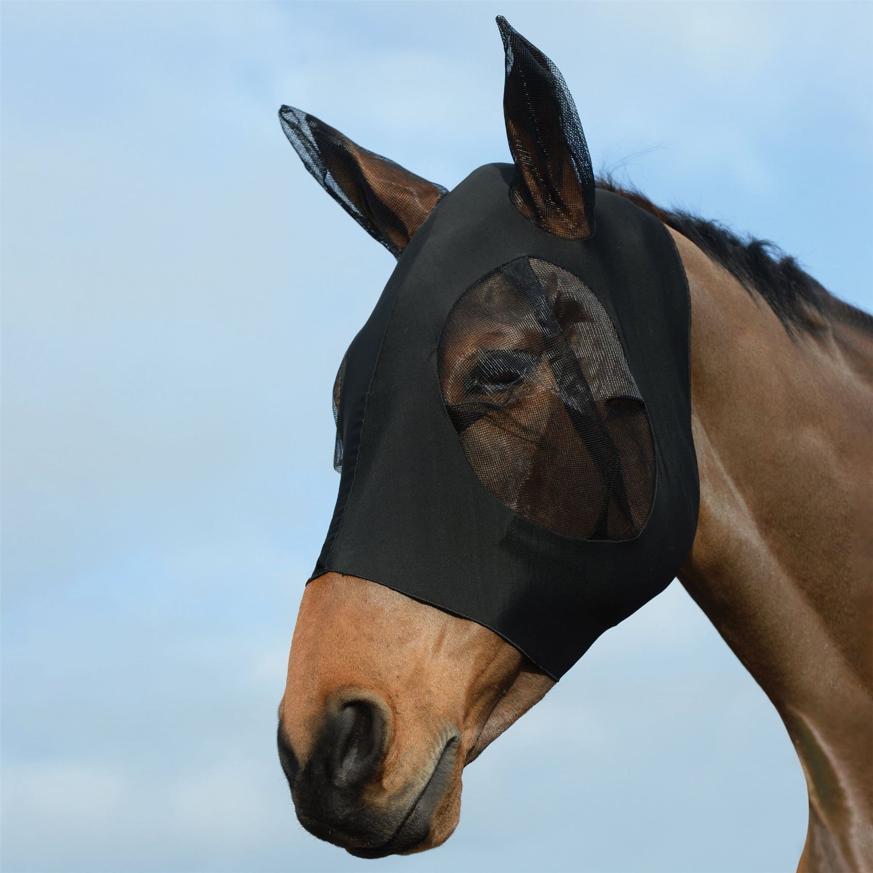 Weatherbeeta Stretch Bug Eye Saver With Ears