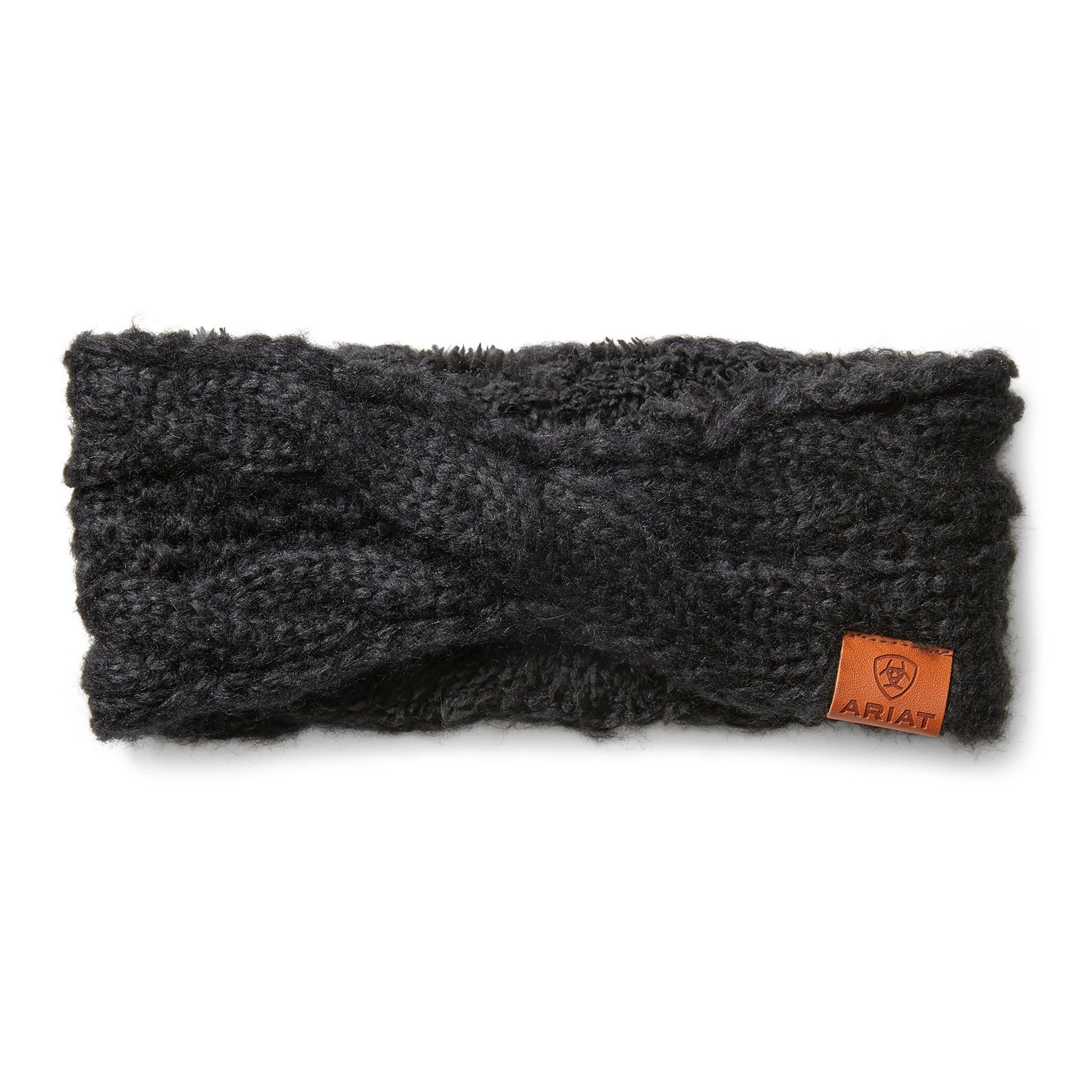 Ariat Unisex Cable Knit Headband 10033370 Black