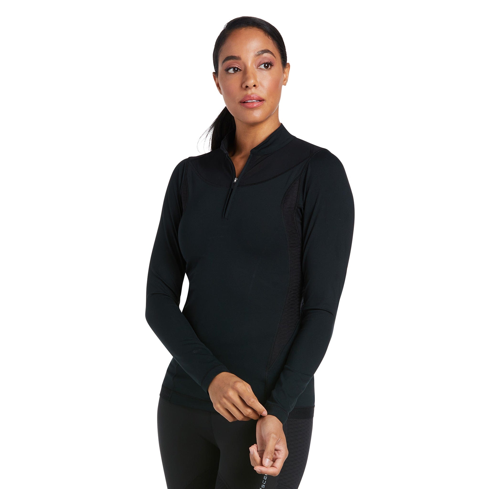 Ariat Ascent Quarter Zip Base Layer, Free UK Delivery over £25