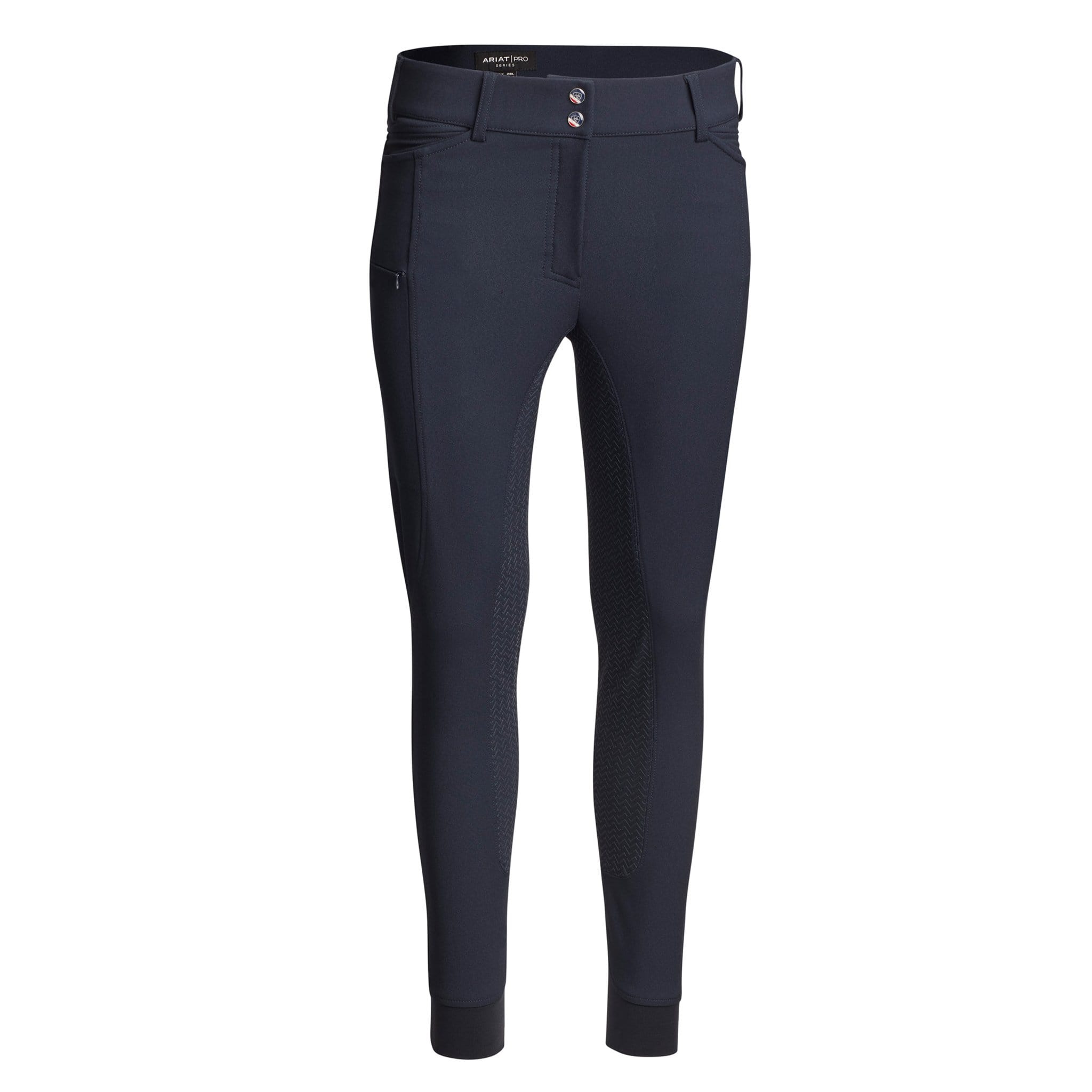 Ariat Prelude Silicone Full Seat Breeches 10034790 Navy Front