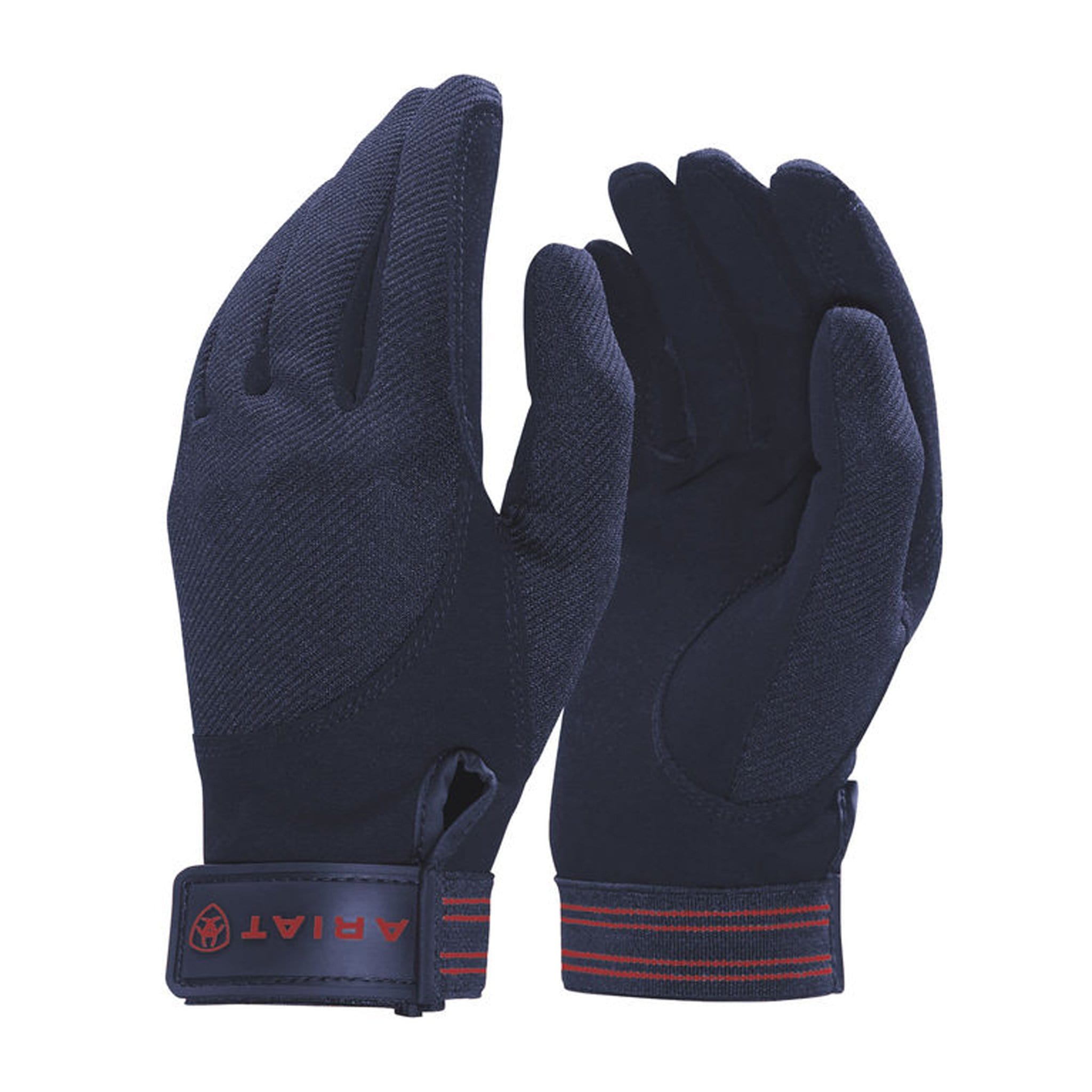 Ariat Tek Grip Gloves - 8 · Navy