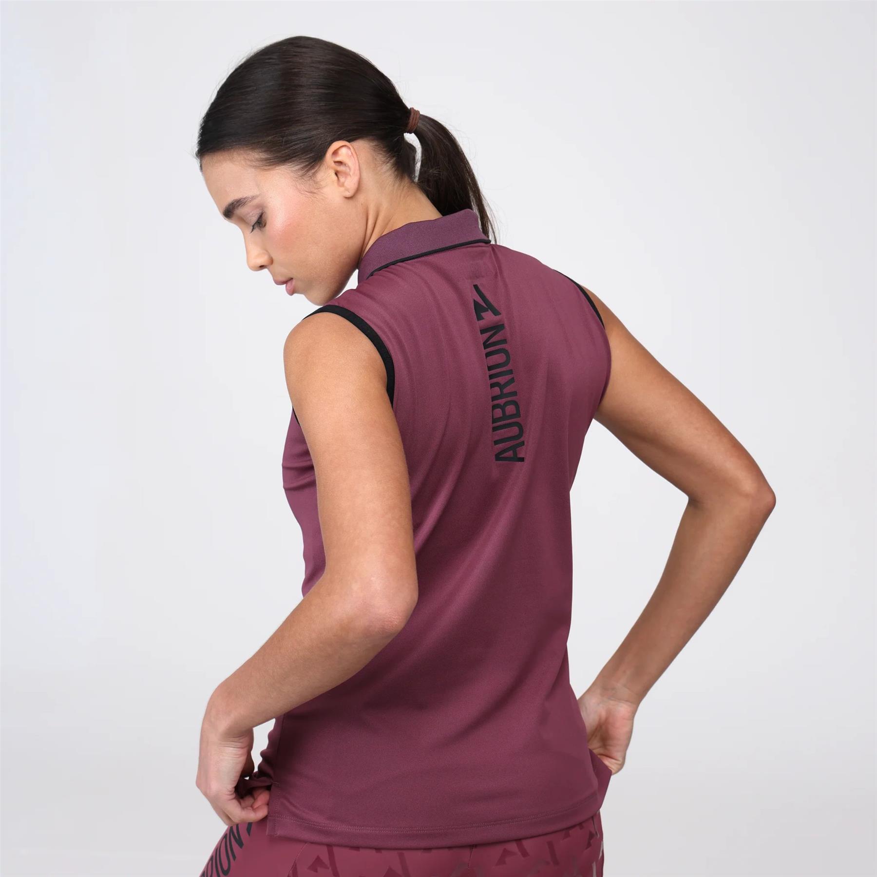 Aubrion Sleeveless Tech Polo