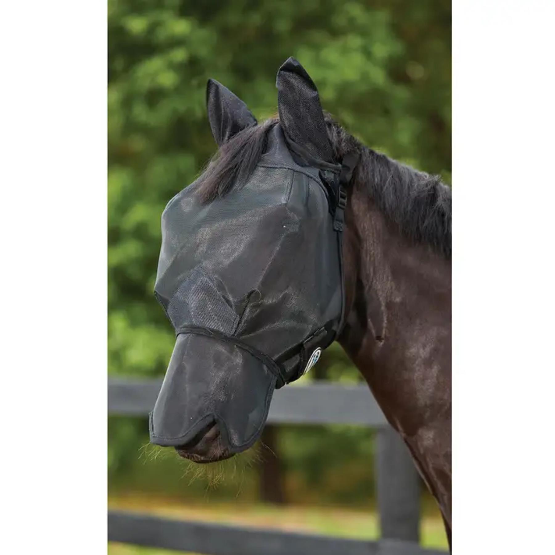 Weatherbeeta Comfitec Double Dart Deluxe Fly Mask With Ears And Nose