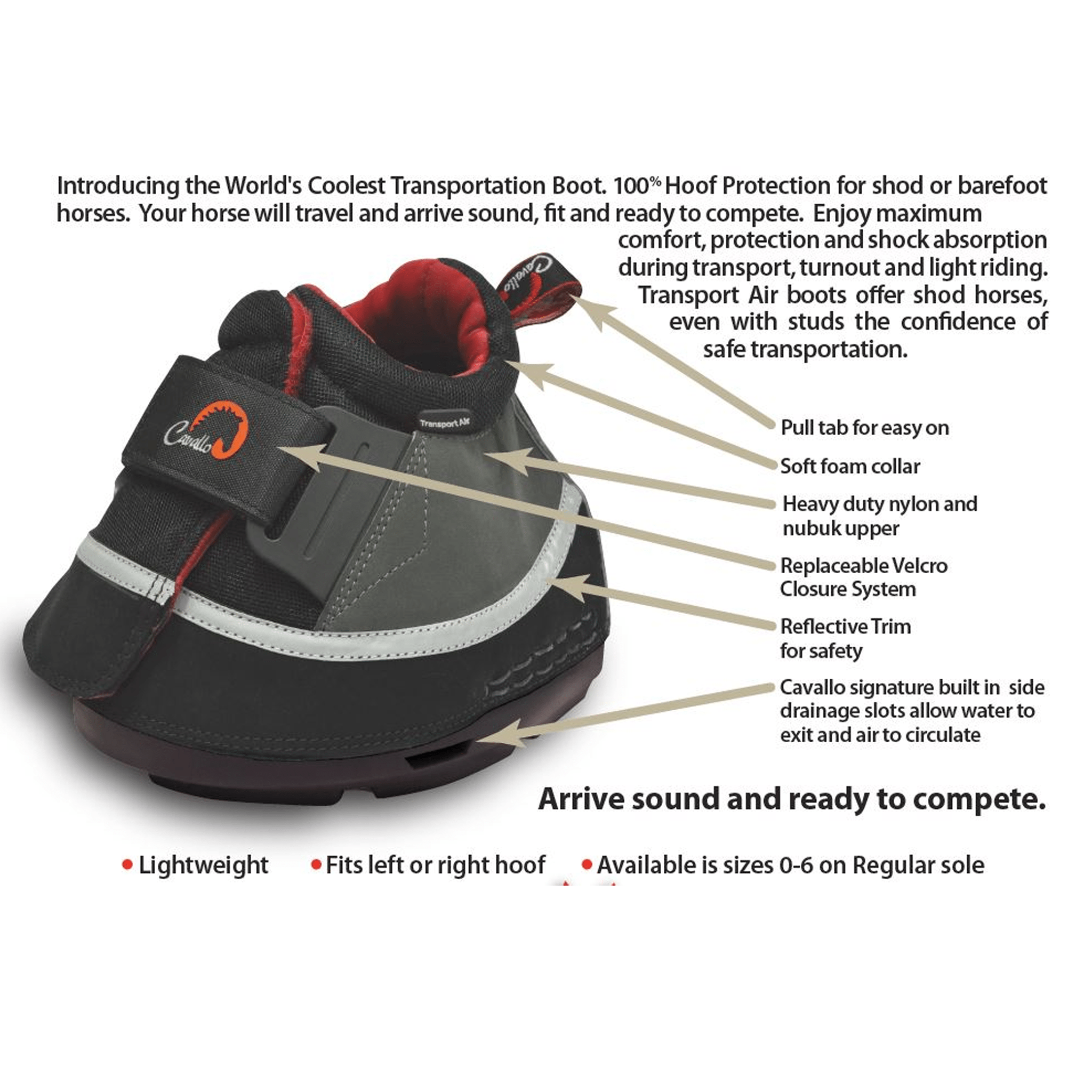 Cavallo Transport Air Boot