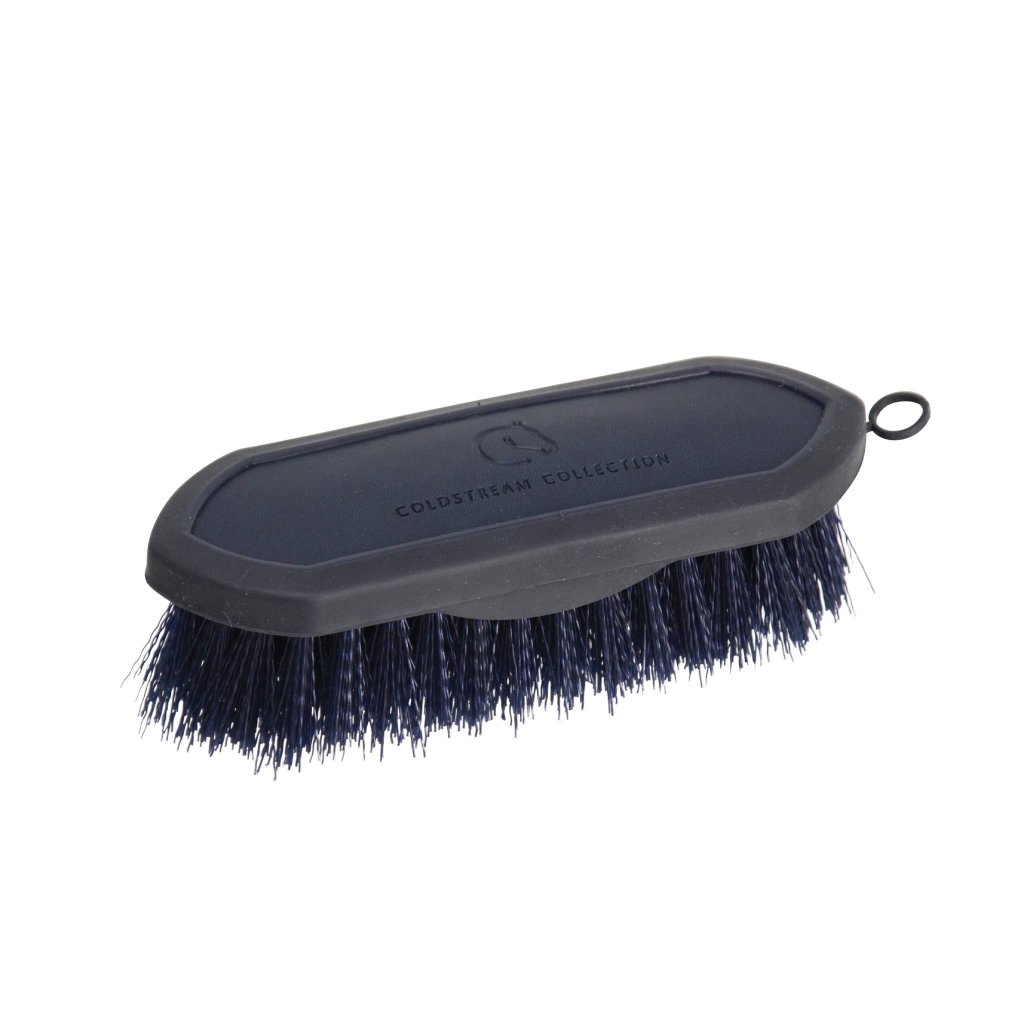 Coldstream Faux Leather Dandy Brush - Navy and Black