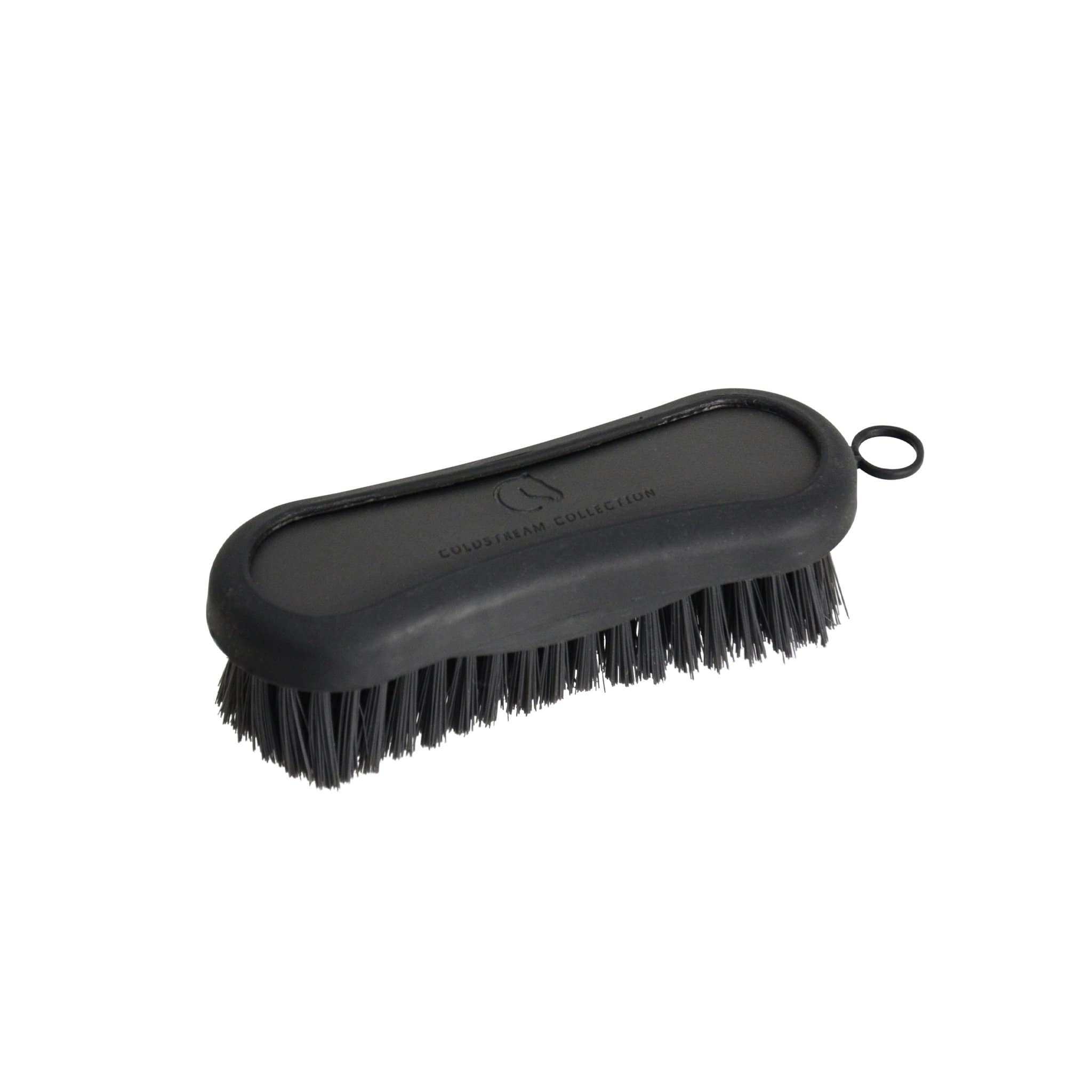 Coldstream Faux Leather Face Brush - Charcoal and Black