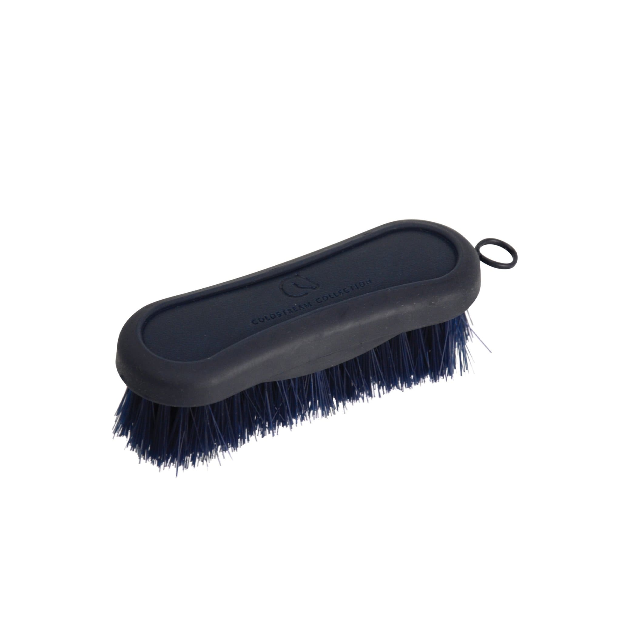 Coldstream Faux Leather Face Brush - Navy and Black