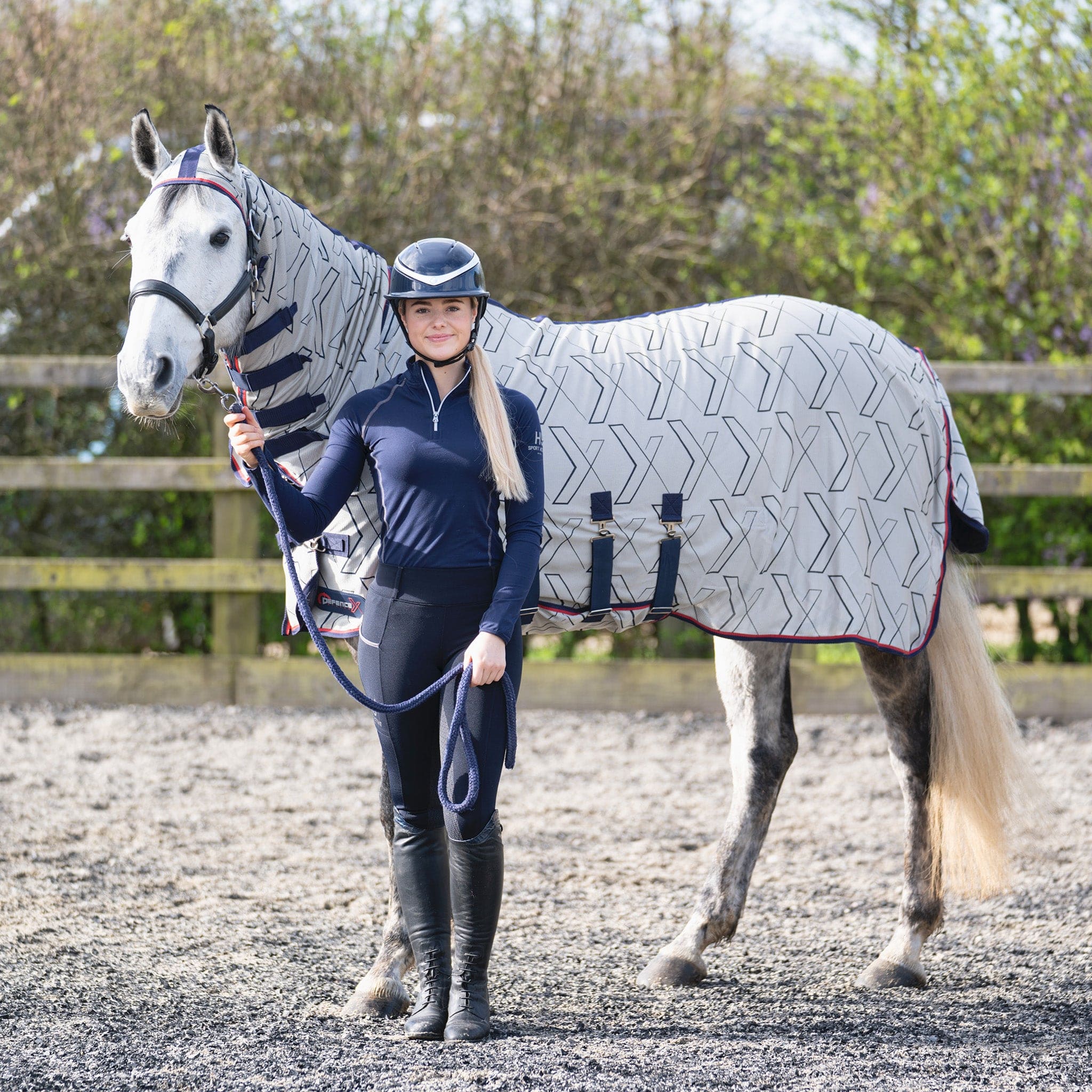 DefenceX System Guardian Combo Fly Rug and Fly Mask