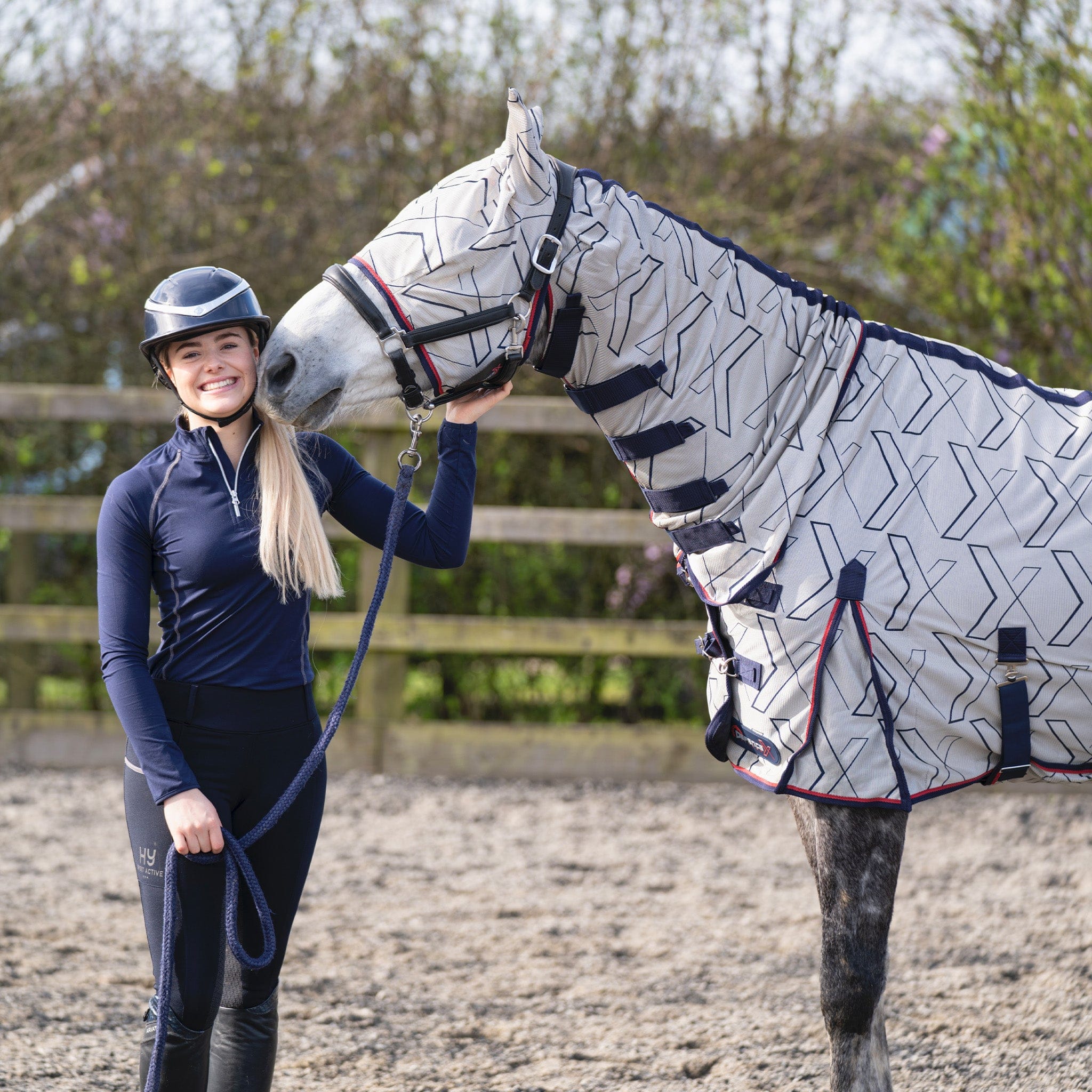 DefenceX System Guardian Combo Fly Rug and Fly Mask